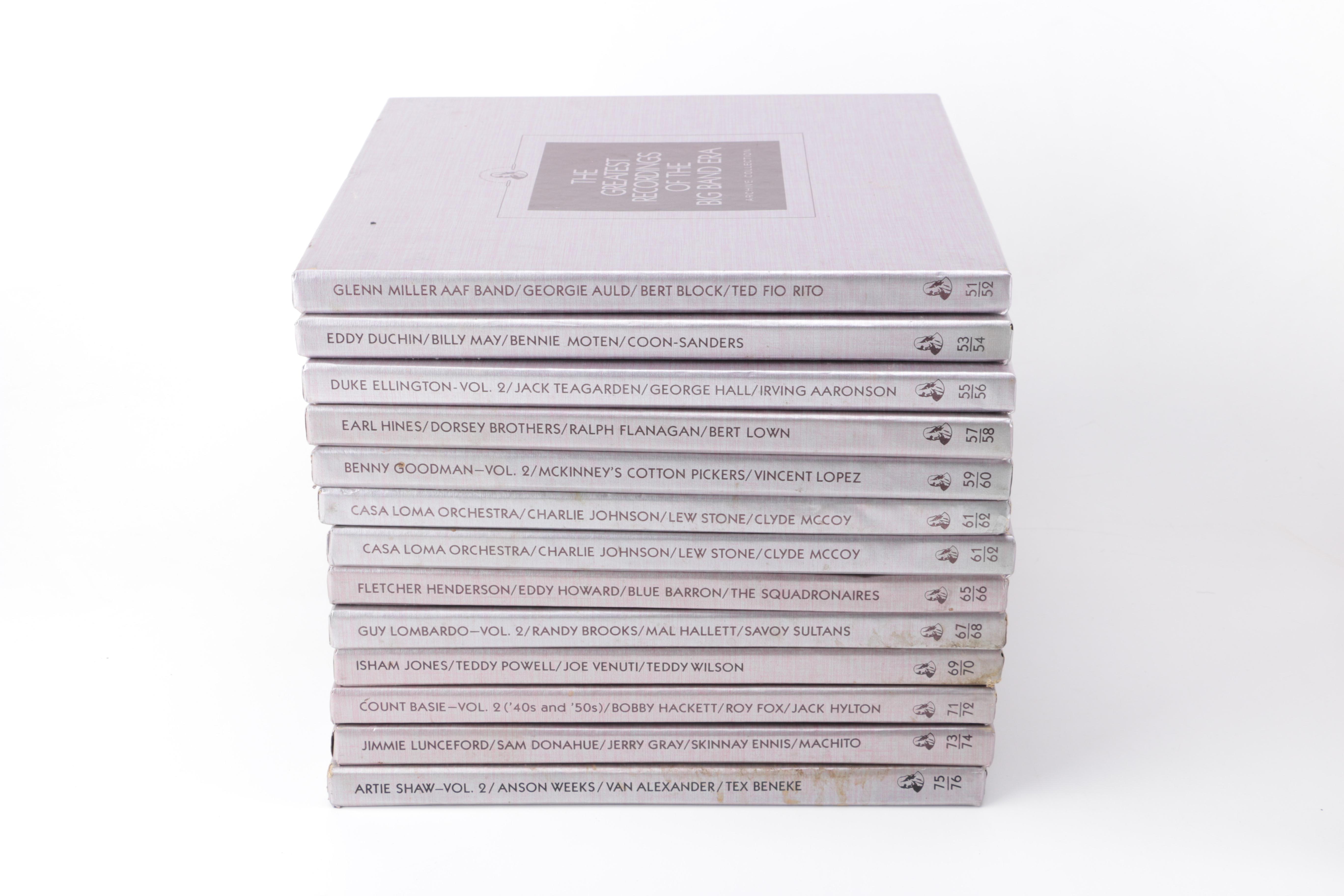 Big Band "Greatest Recordings" LP Box Sets Vols 51-100