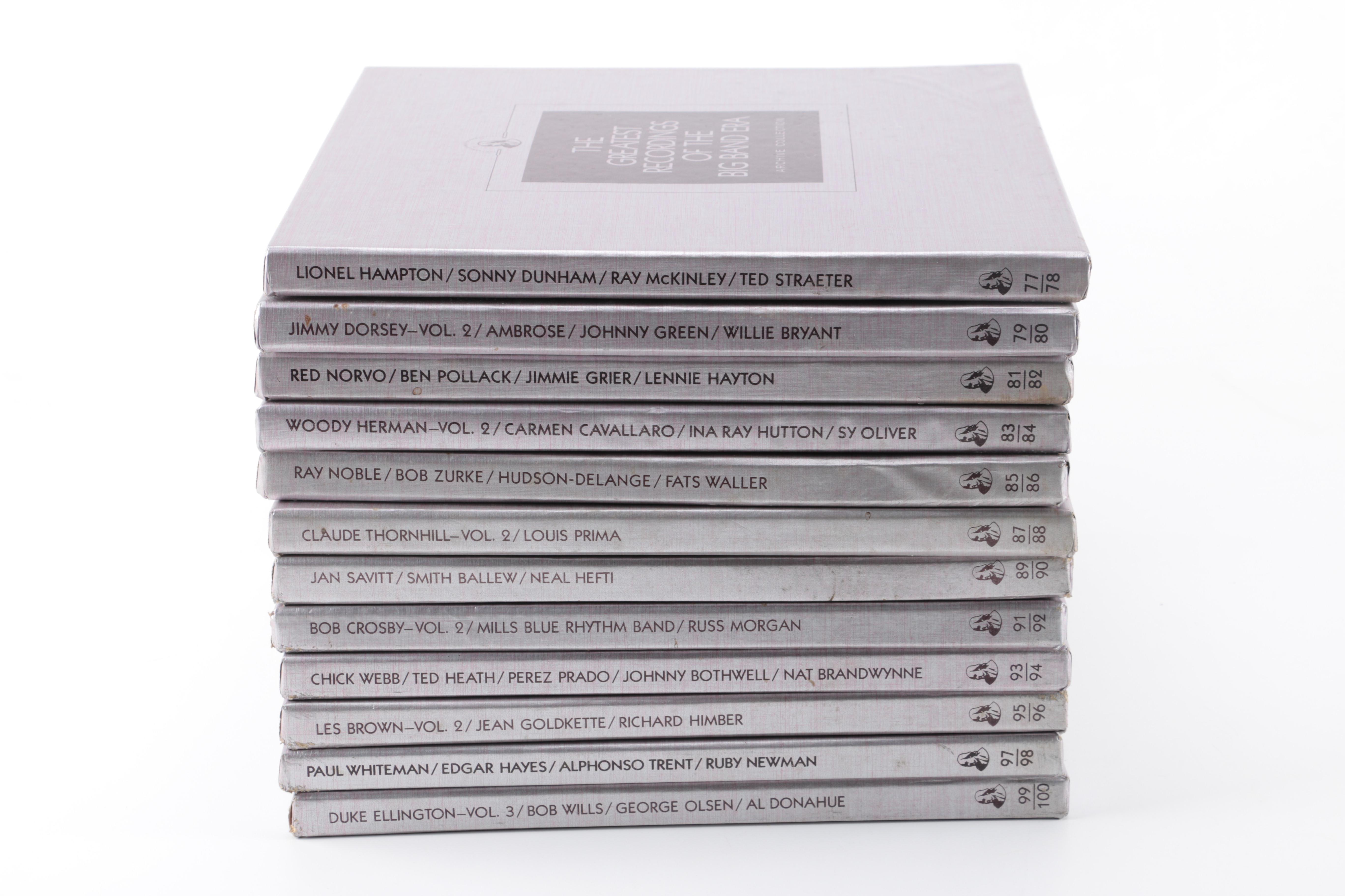 Big Band "Greatest Recordings" LP Box Sets Vols 51-100