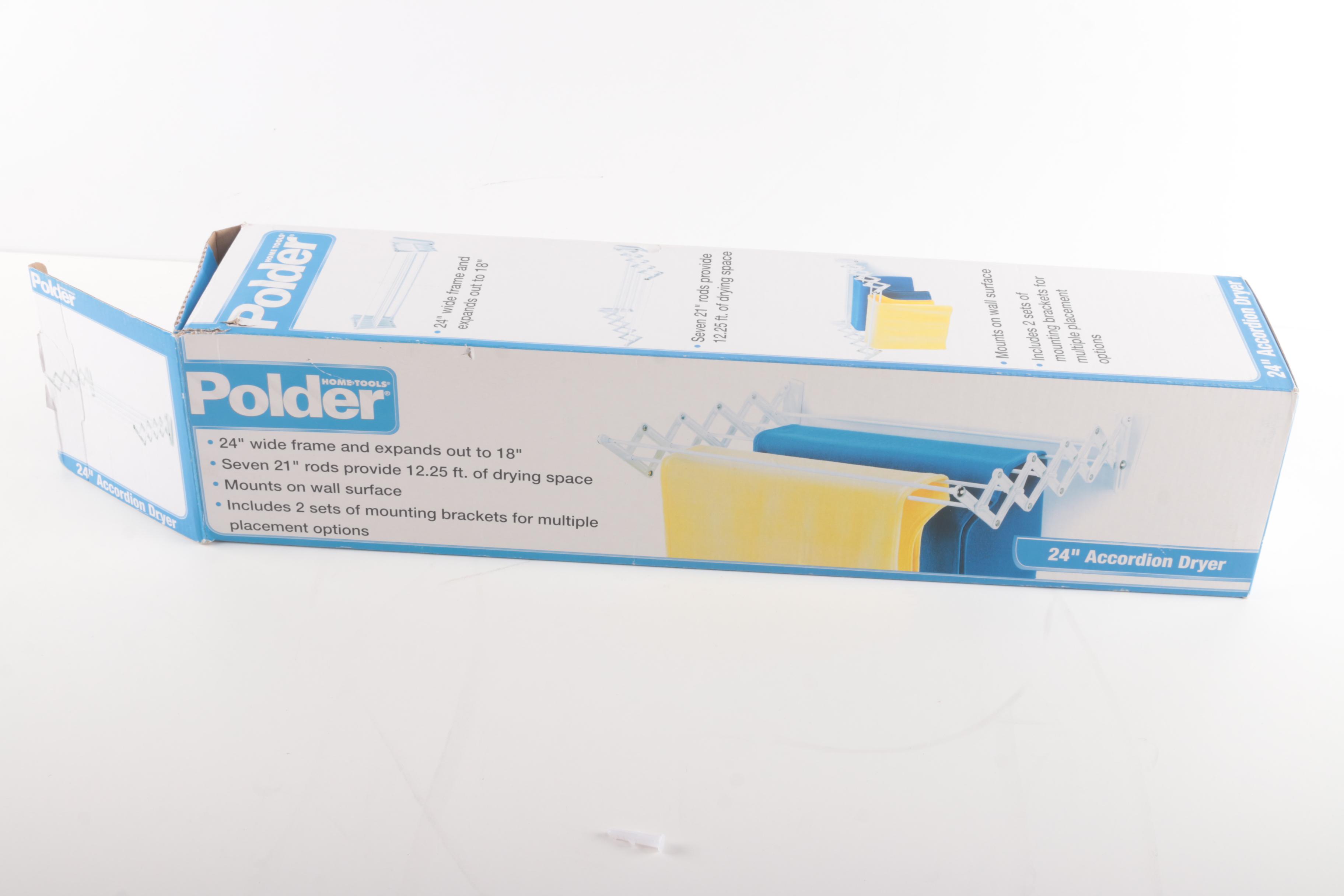 Polder 24" Accordion Hanging Dryer Rack