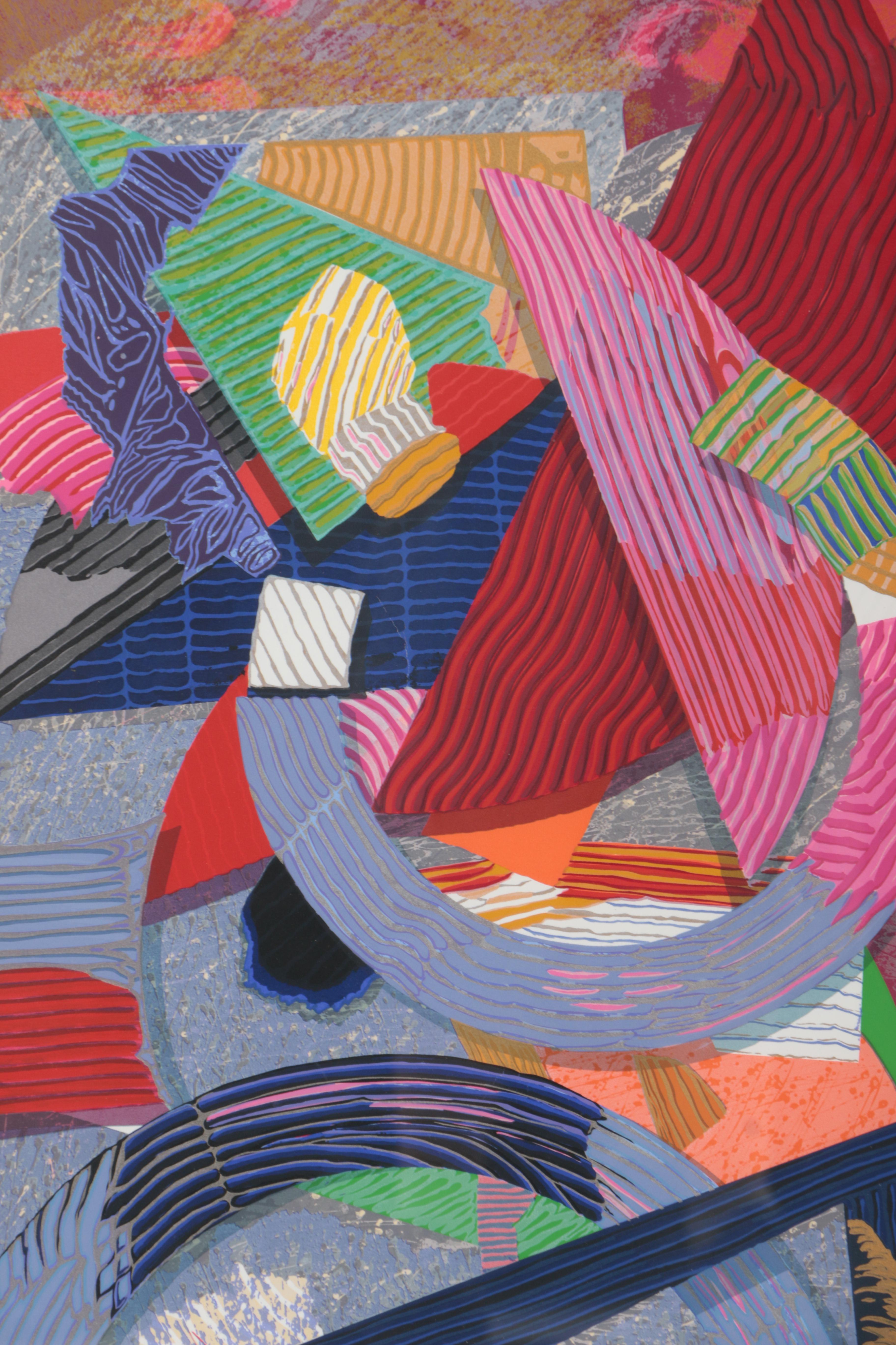 Sam Gilliam Limited Edition Serigraph "Prelude to New Columbia"