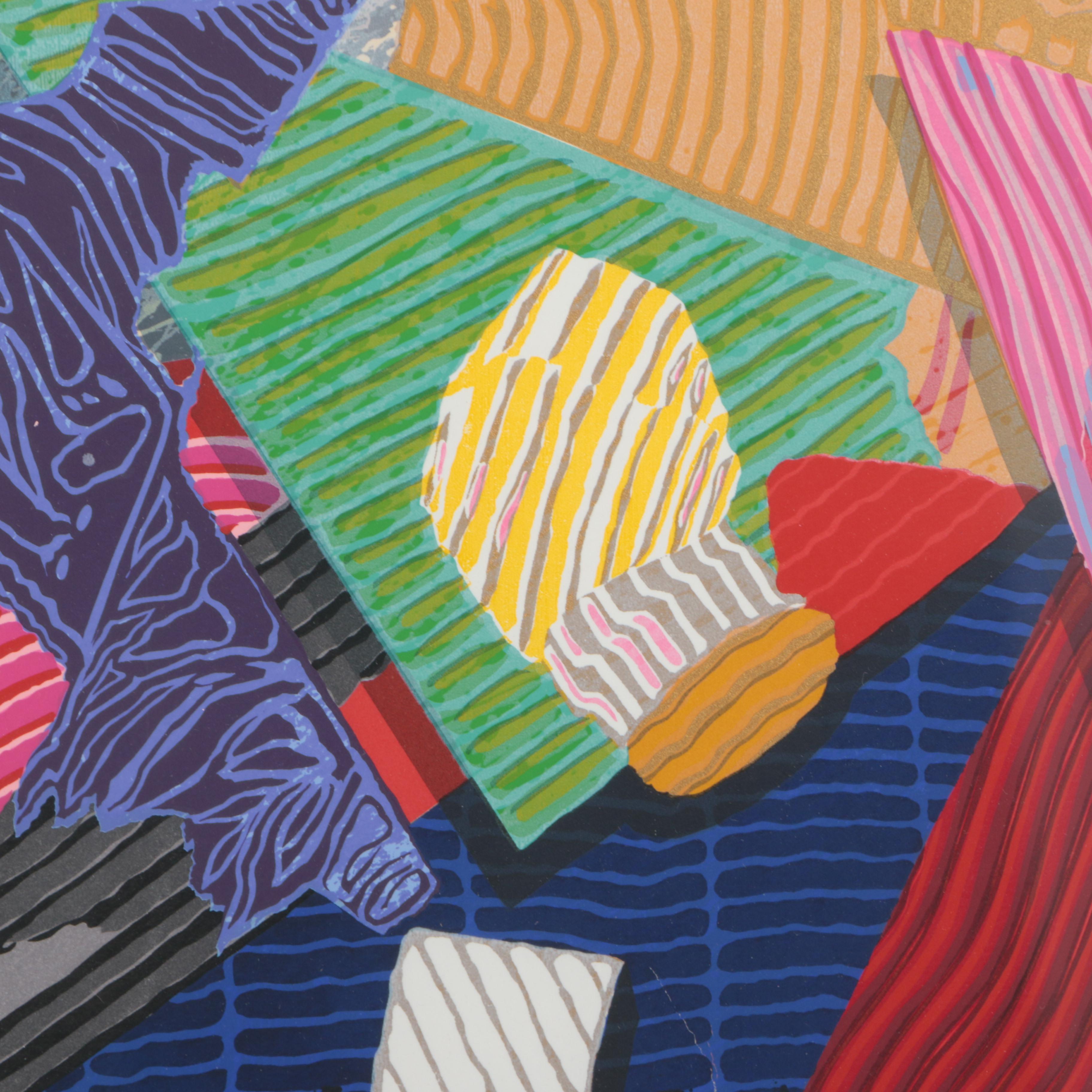 Sam Gilliam Limited Edition Serigraph "Prelude to New Columbia"