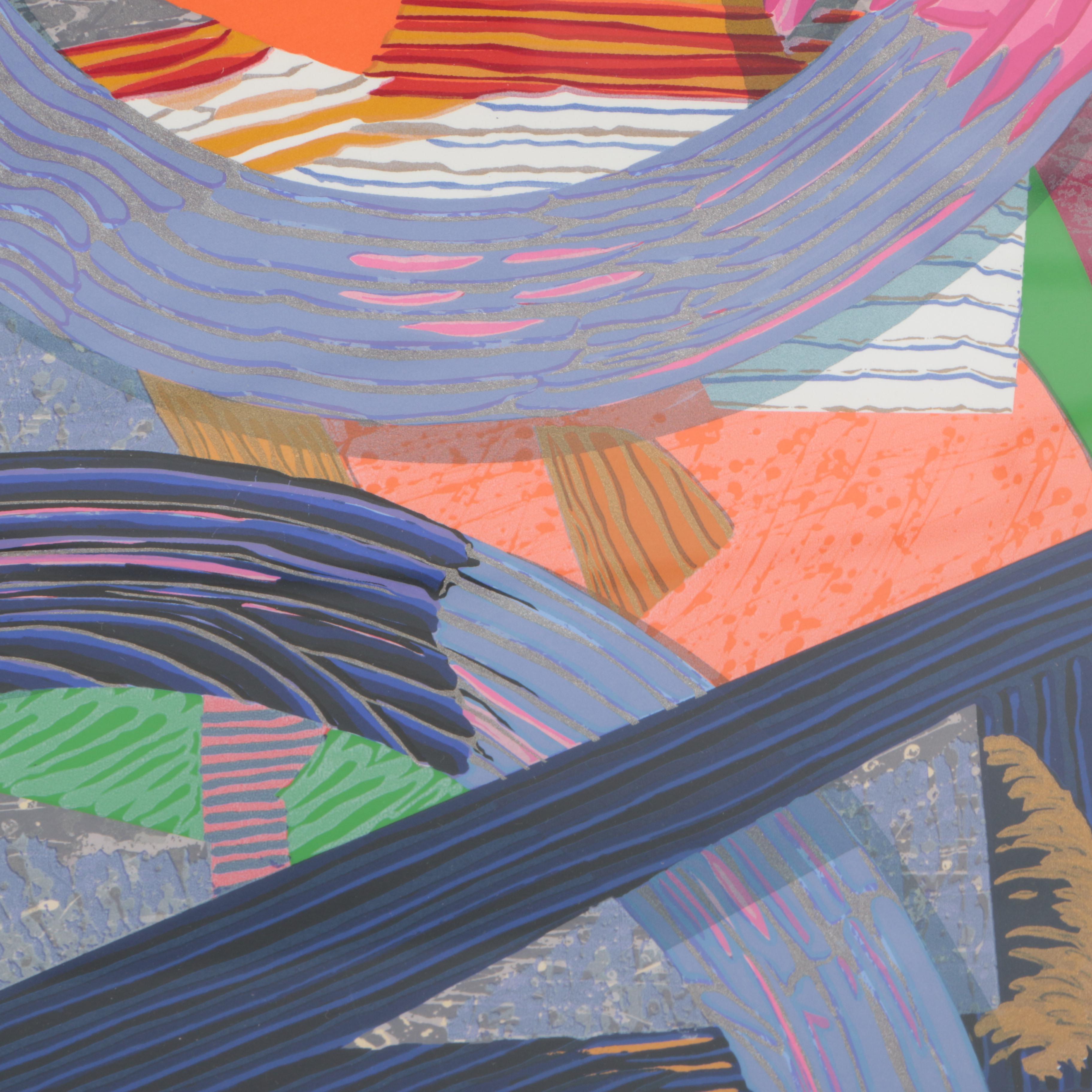 Sam Gilliam Limited Edition Serigraph "Prelude to New Columbia"