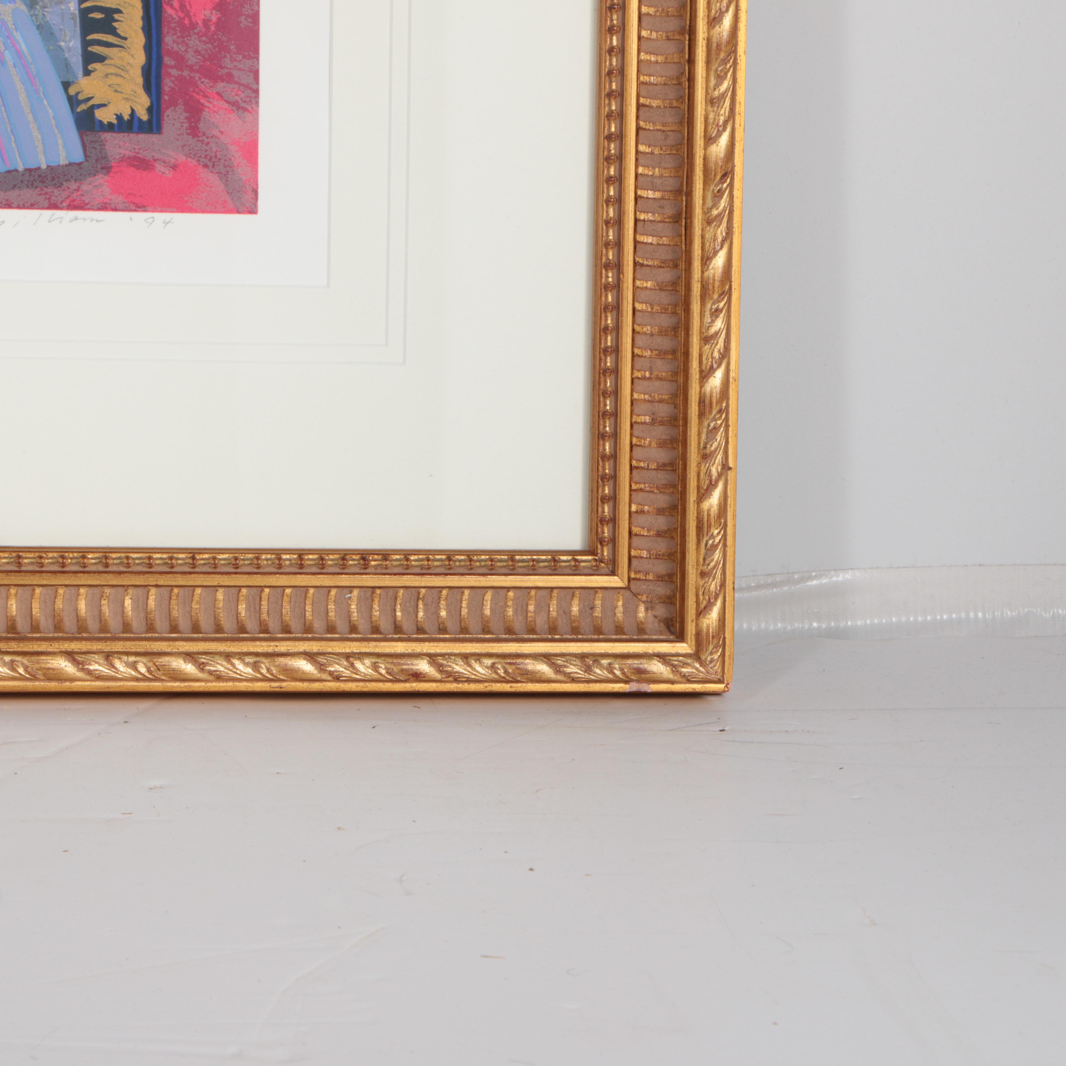 Sam Gilliam Limited Edition Serigraph "Prelude to New Columbia"