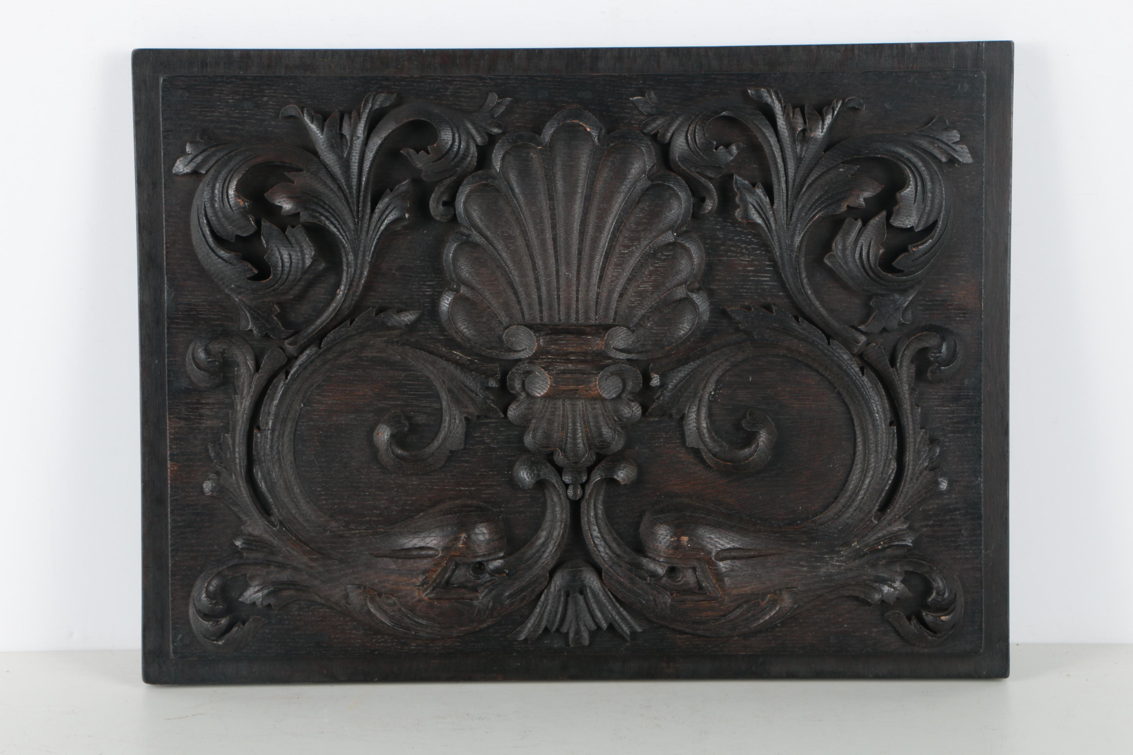 Decorative Carved Wood Wall Hangings
