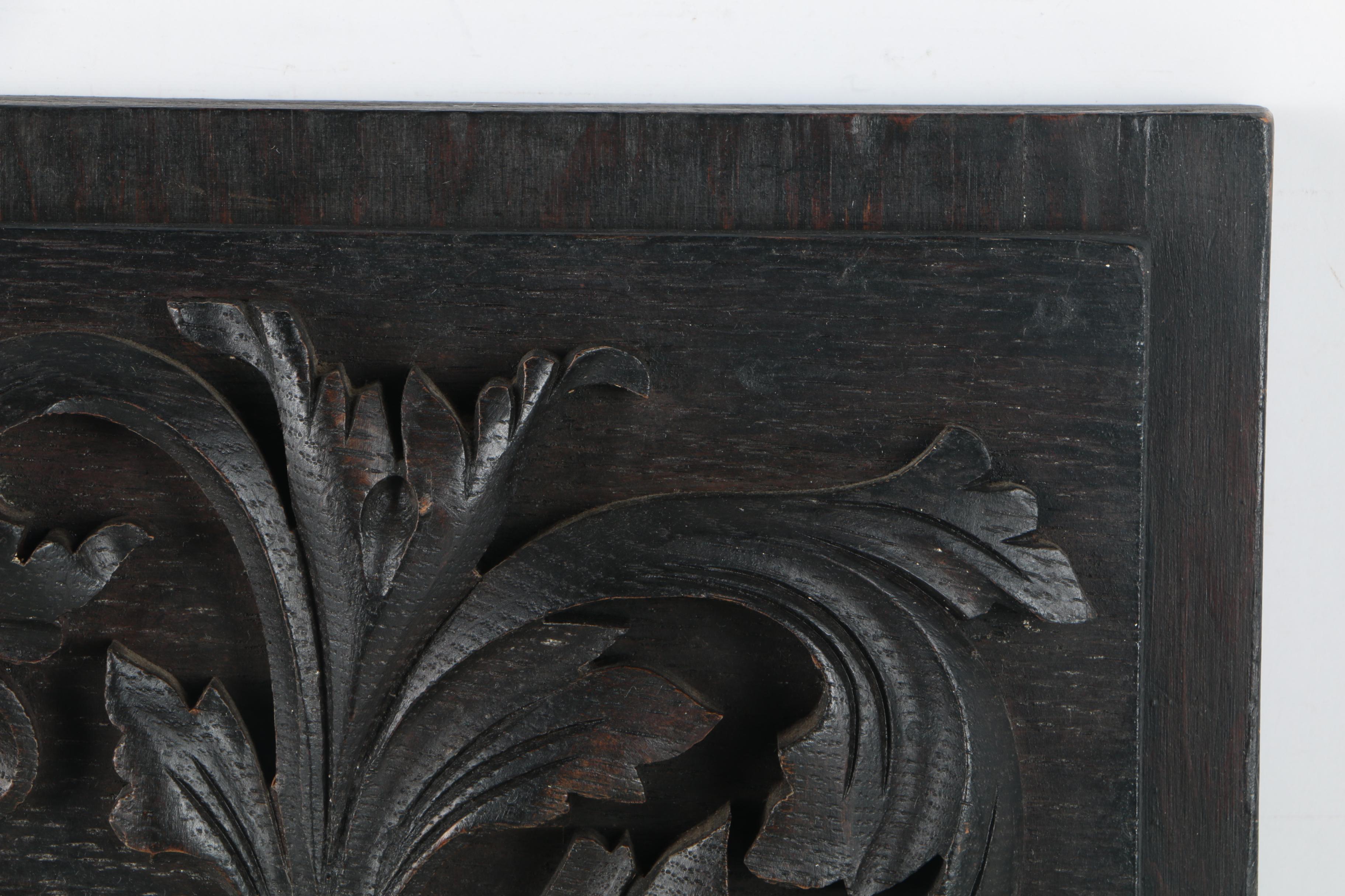 Decorative Carved Wood Wall Hangings