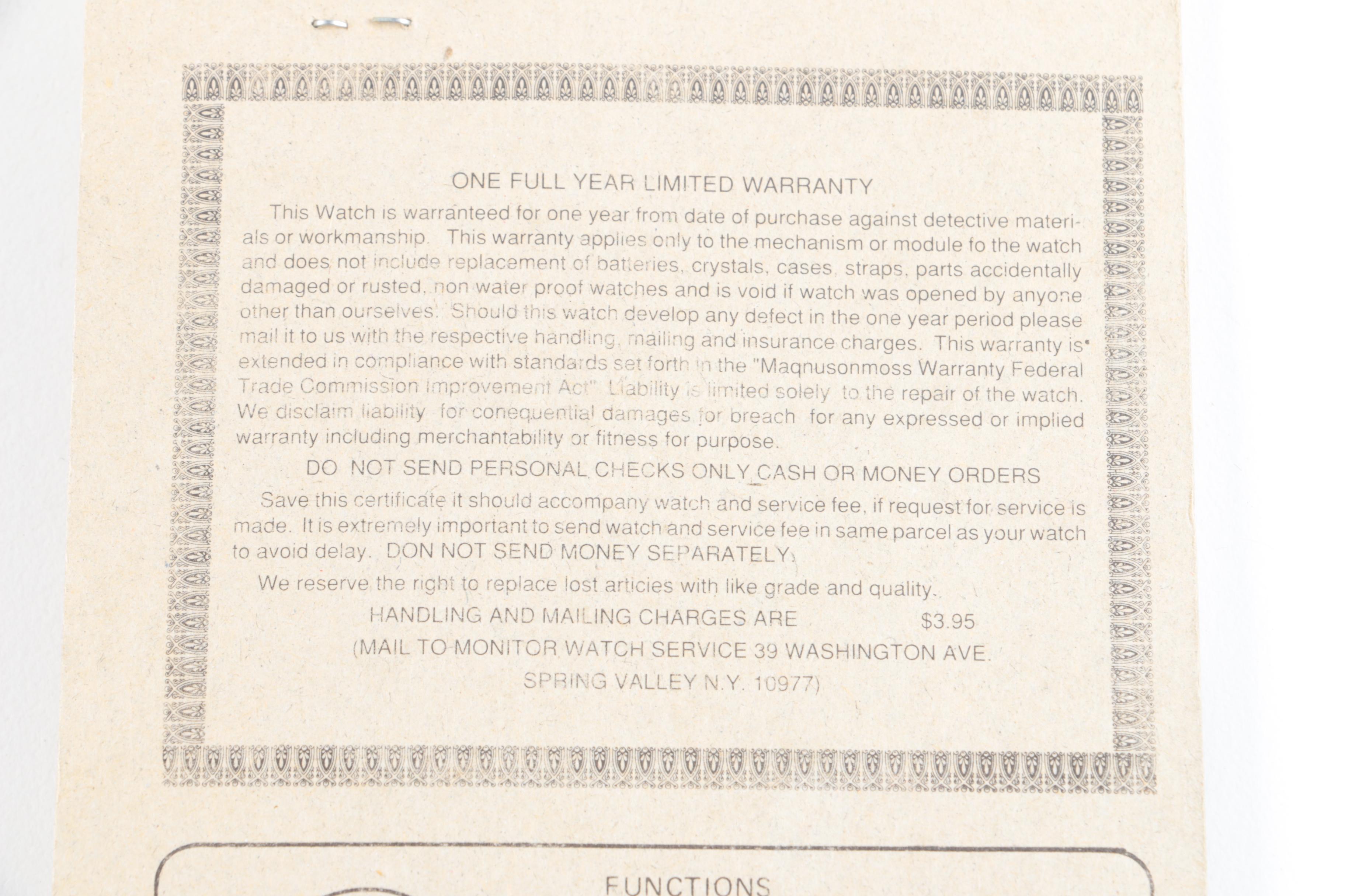 Collectible Beatles Watches