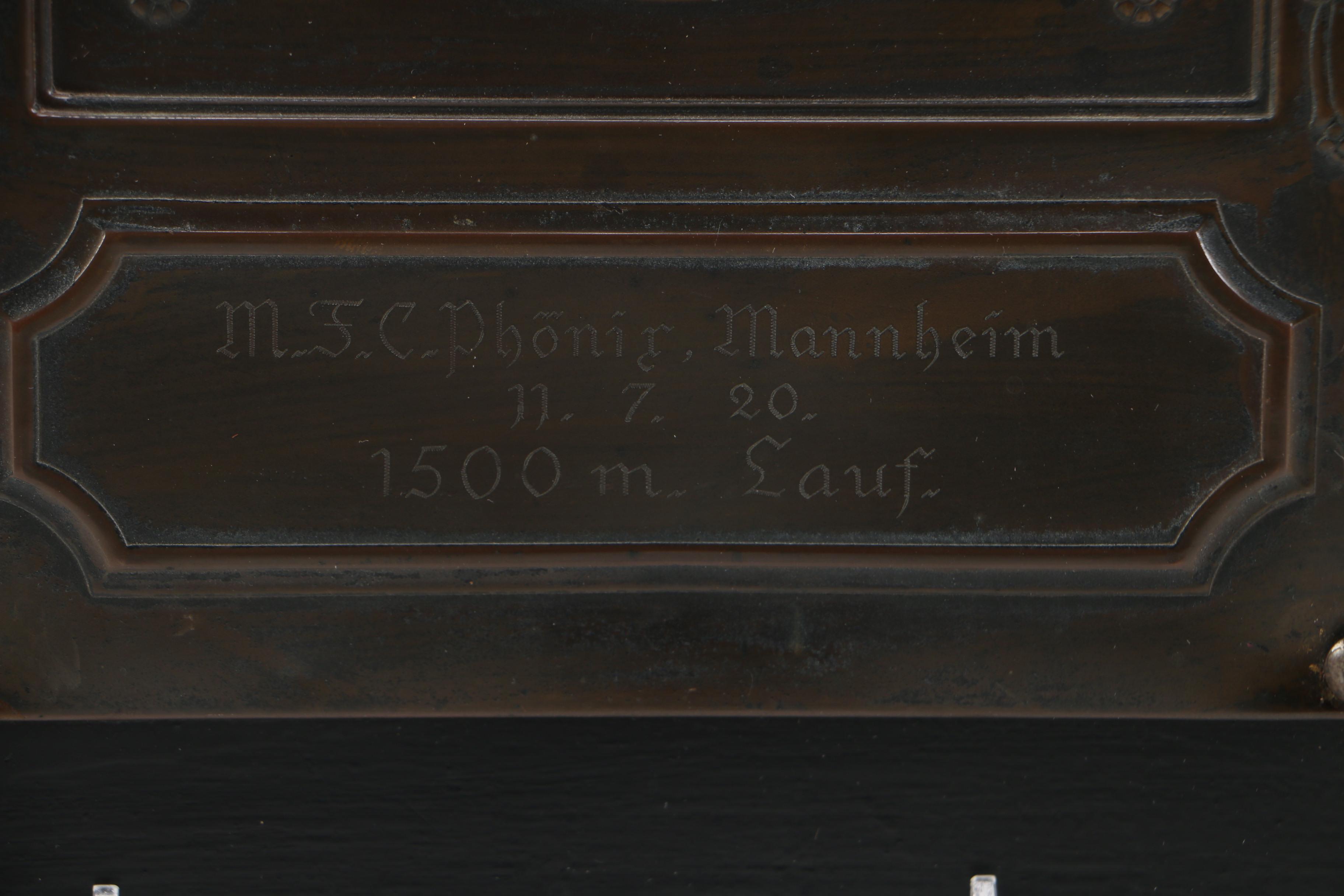 Metal Chalice and Plaque