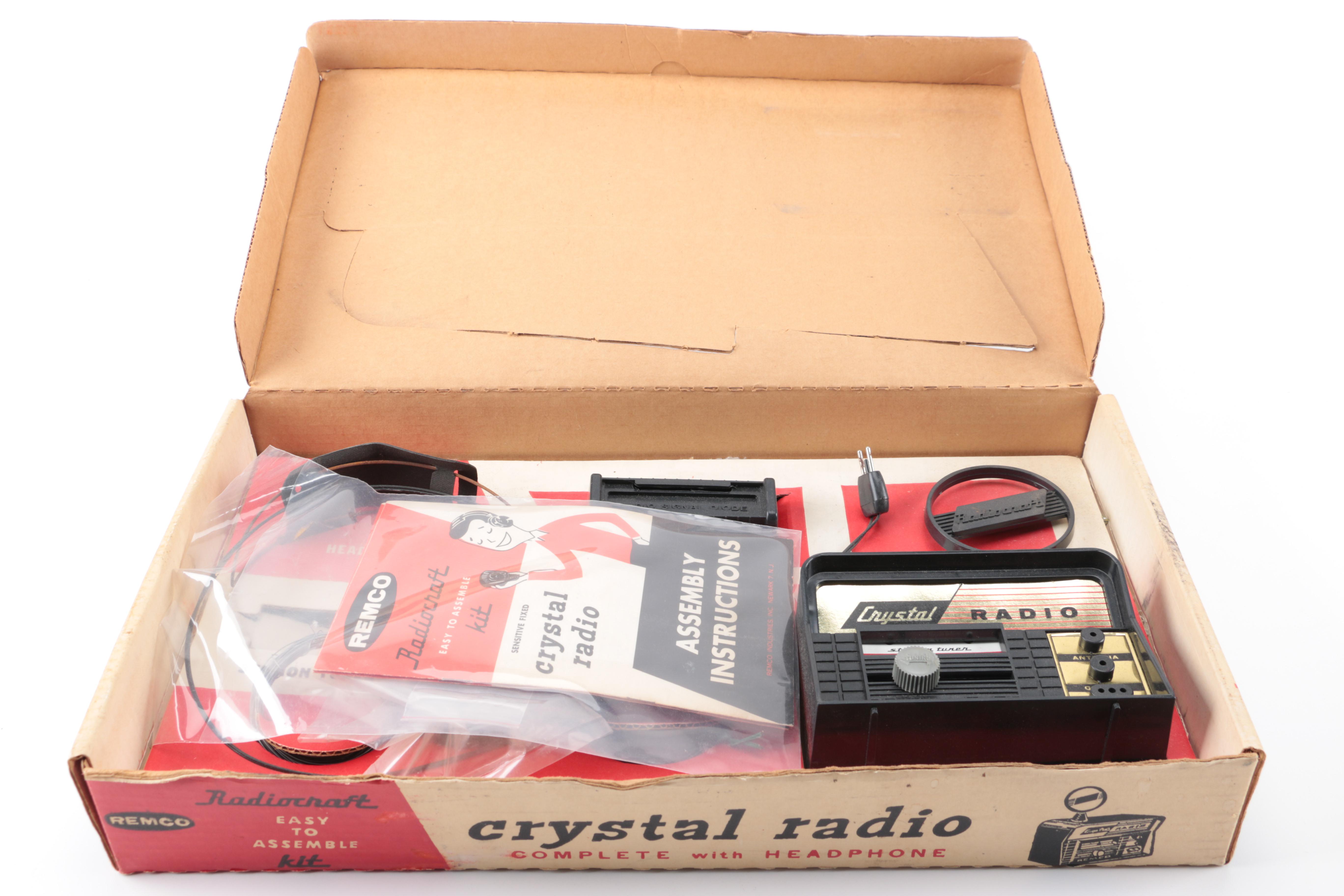 Remco Radiocraft Crystal Radio Kit