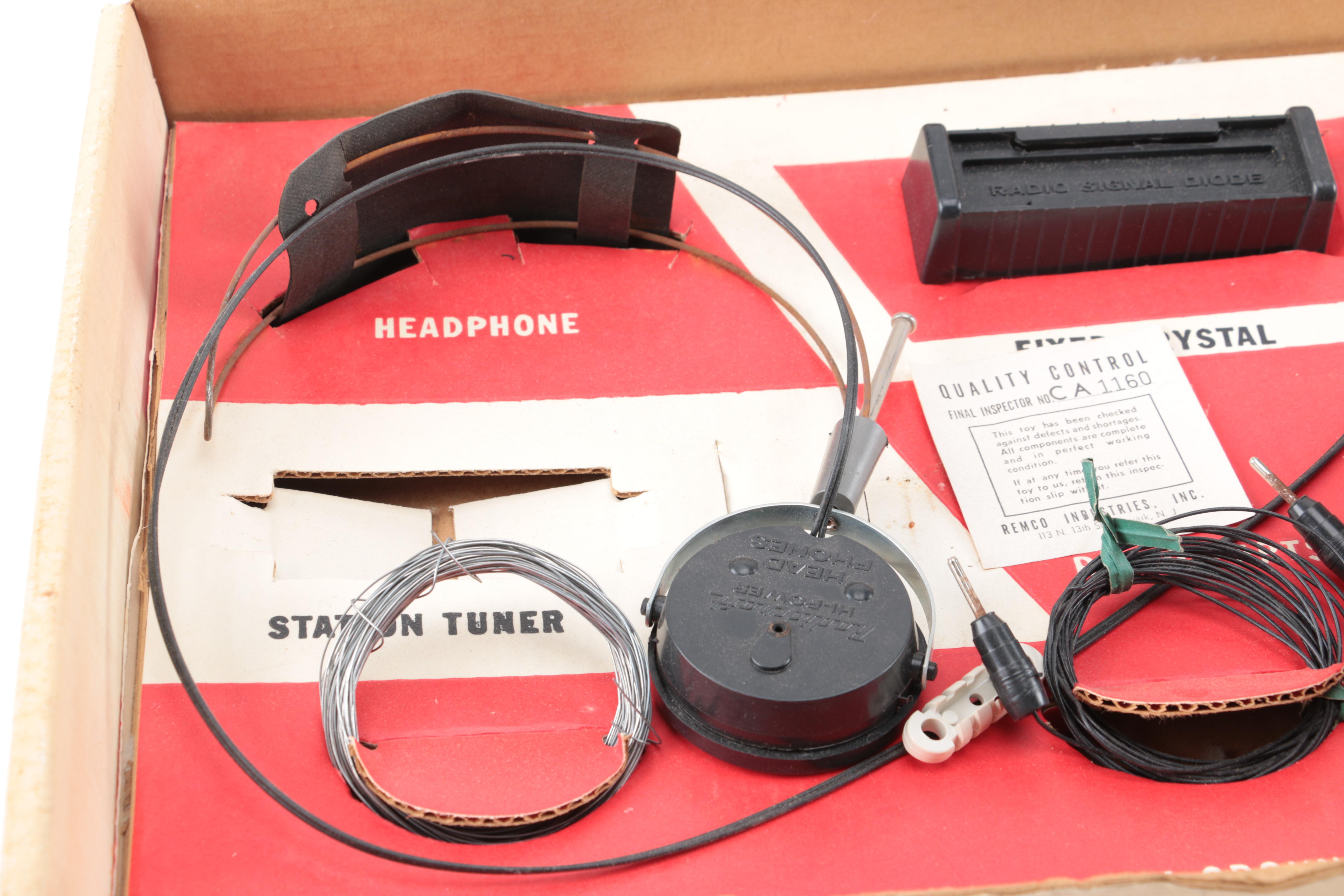 Remco Radiocraft Crystal Radio Kit