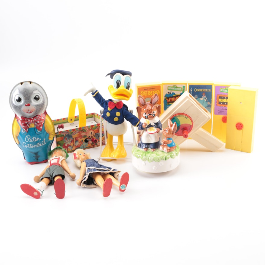 Vintage Toys Featuring Donald Duck