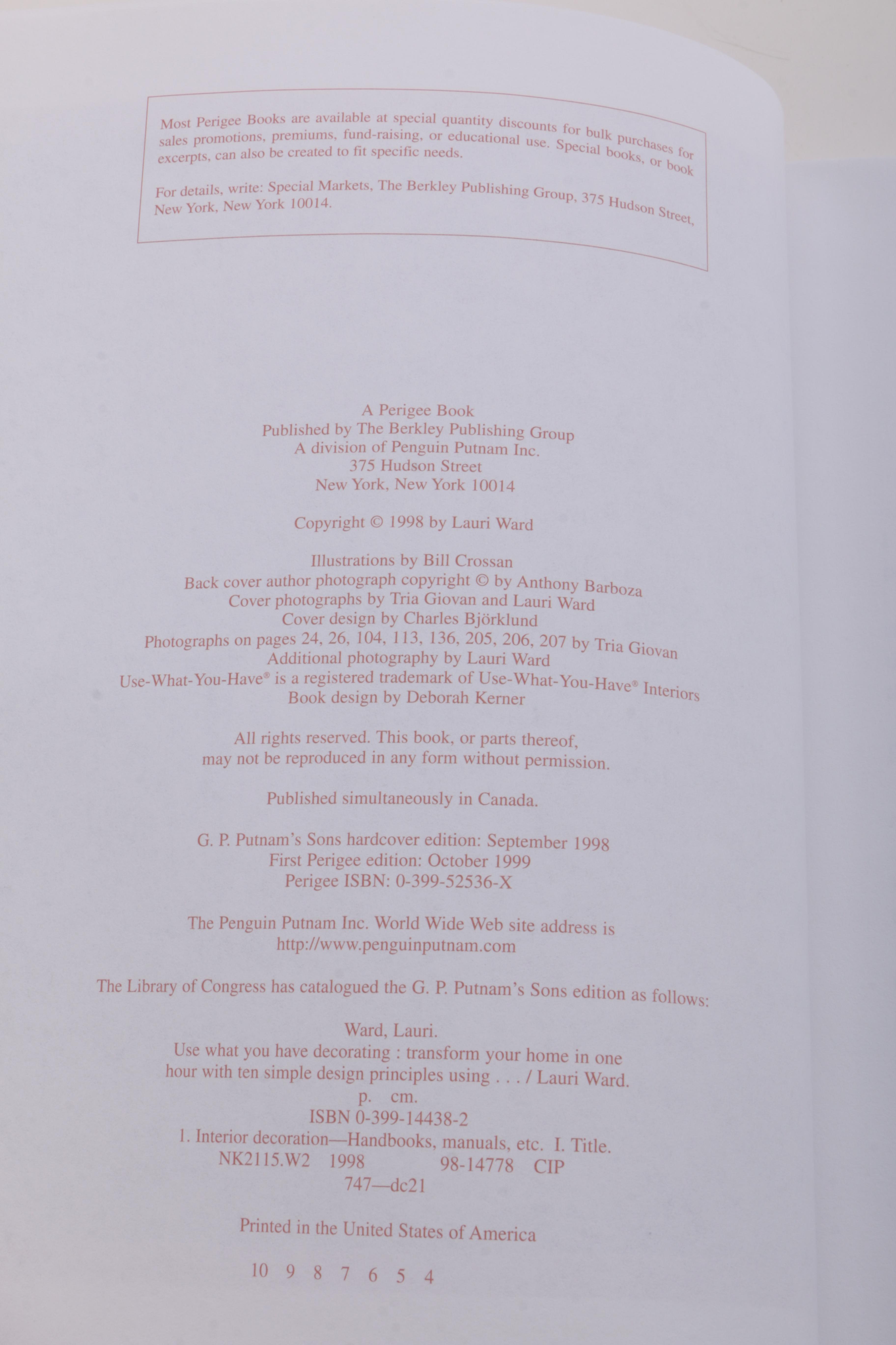 Décor and Home Design Books