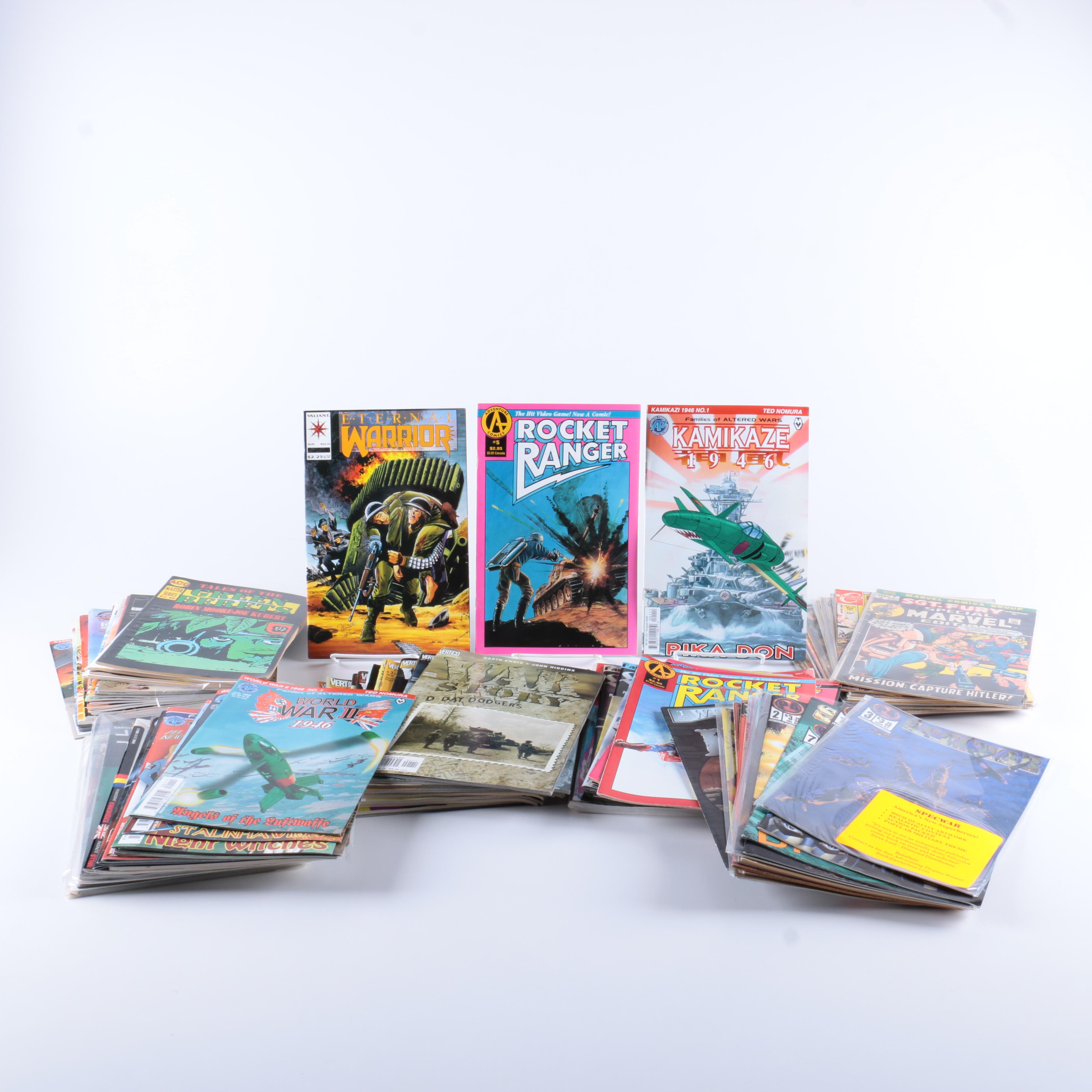 Bronze & Modern Age War Genre Comic Books