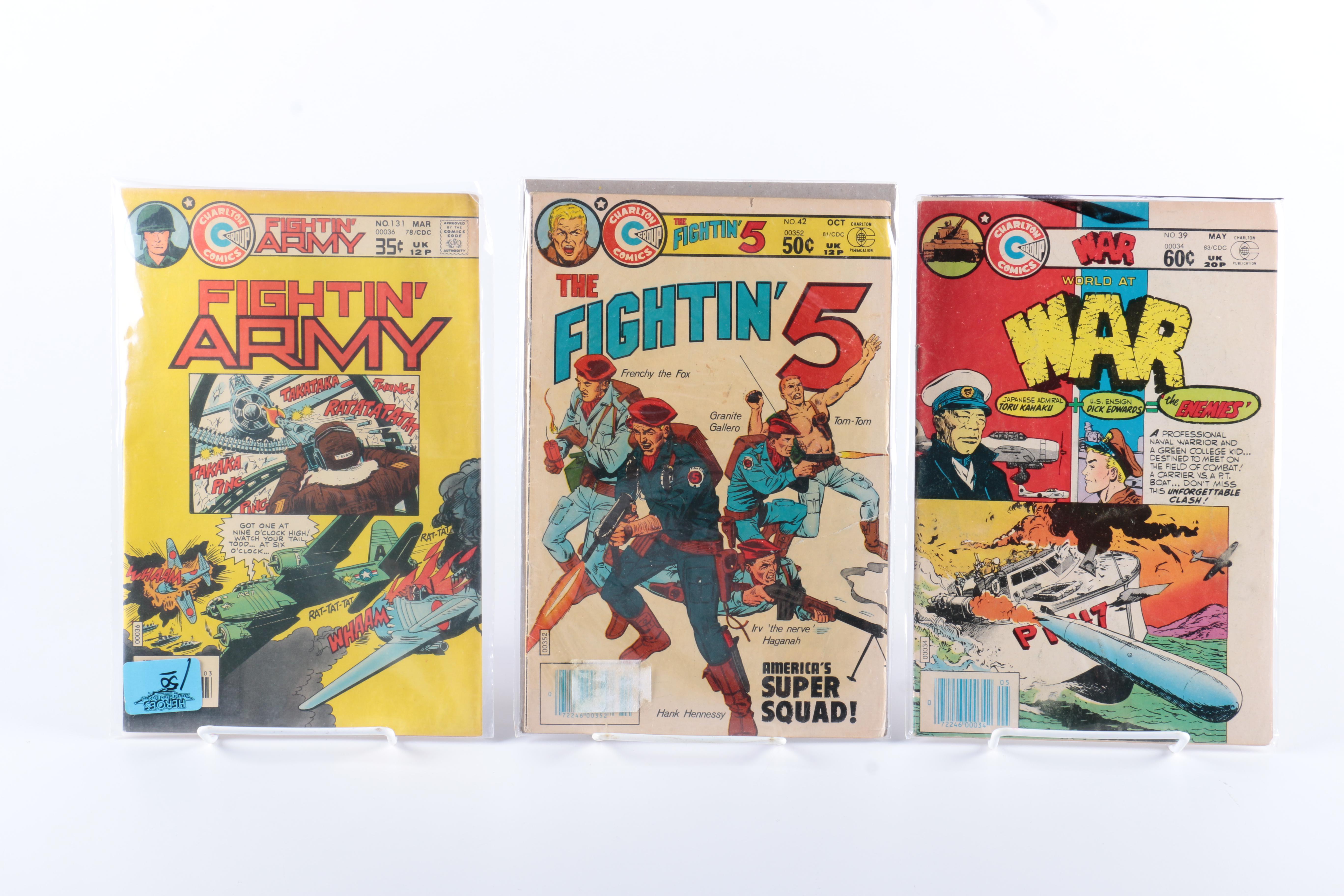 Bronze & Modern Age War Genre Comic Books