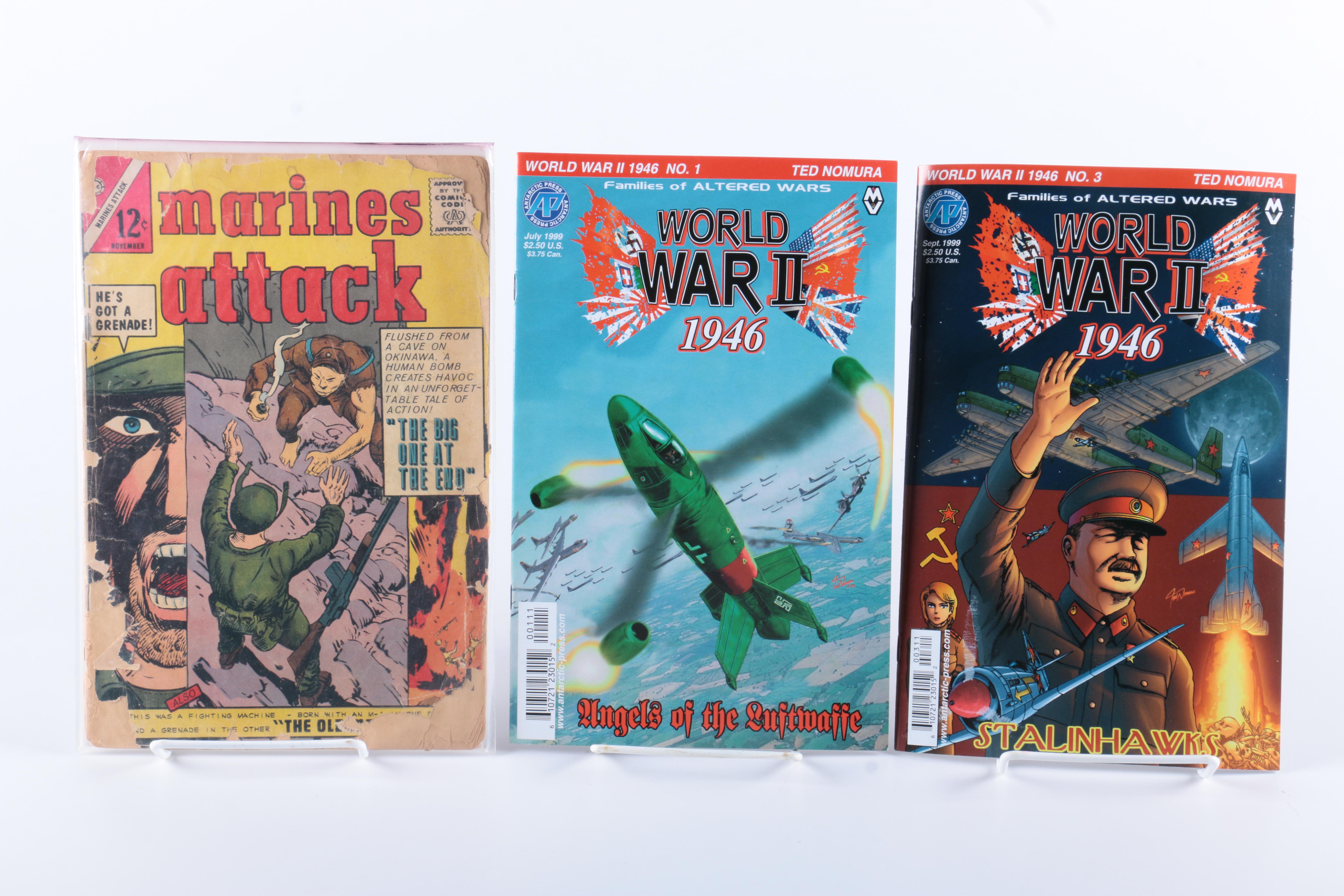 Bronze & Modern Age War Genre Comic Books