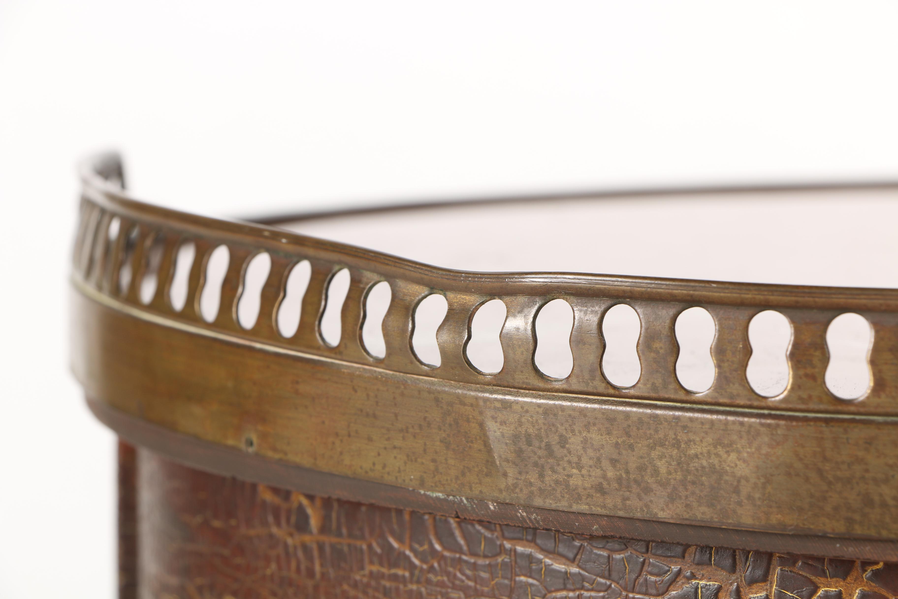 Vintage Louis XVI Style Side Table With Limestone Top