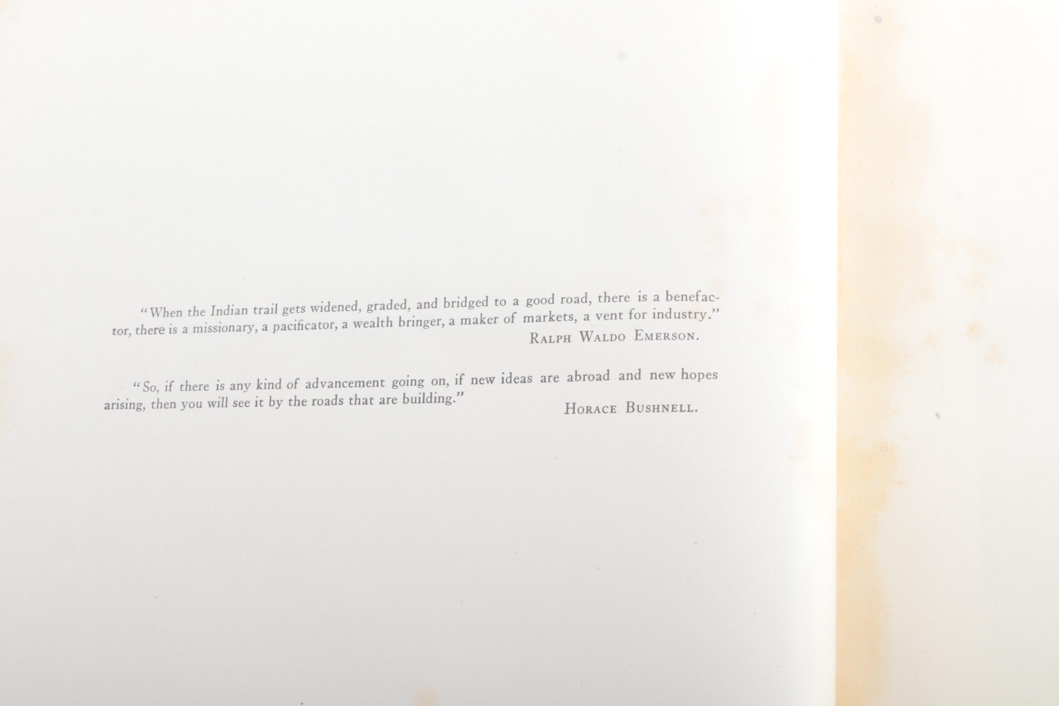 1919 "The Turnpikes of New England" by Frederic J. Wood