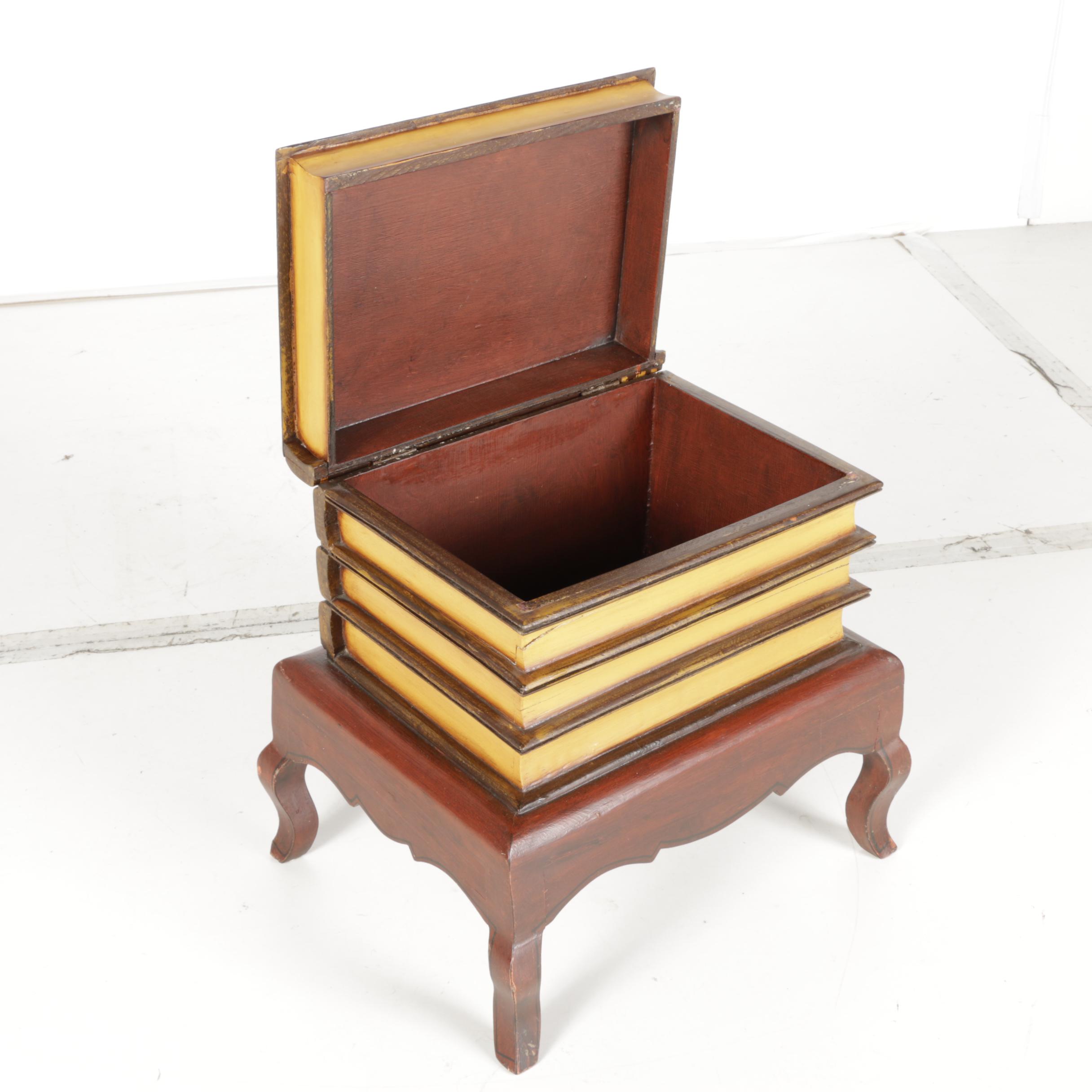 Book-Shaped Storage Chest