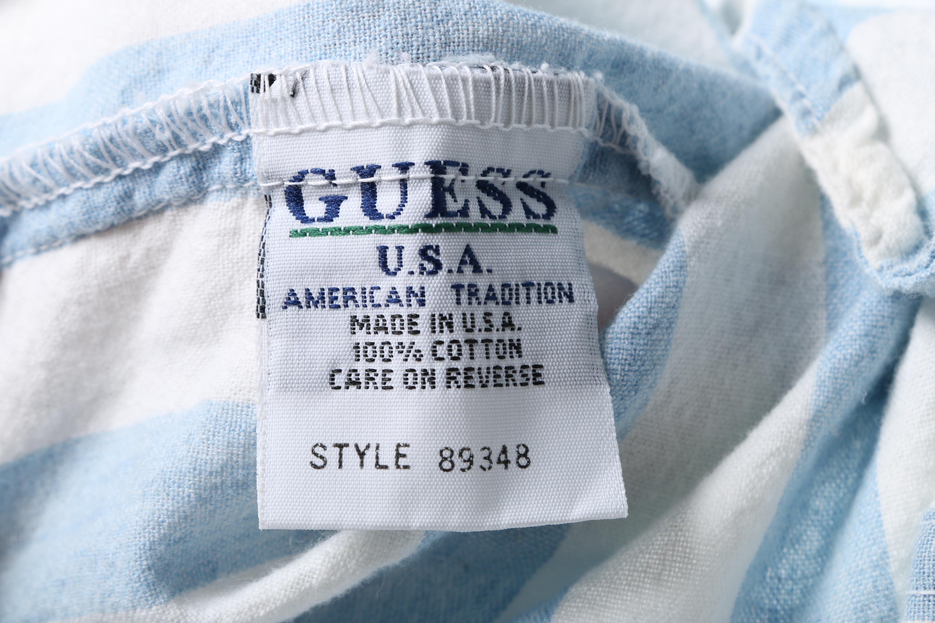 Vintage Guess Unisex Jean Shirt and More