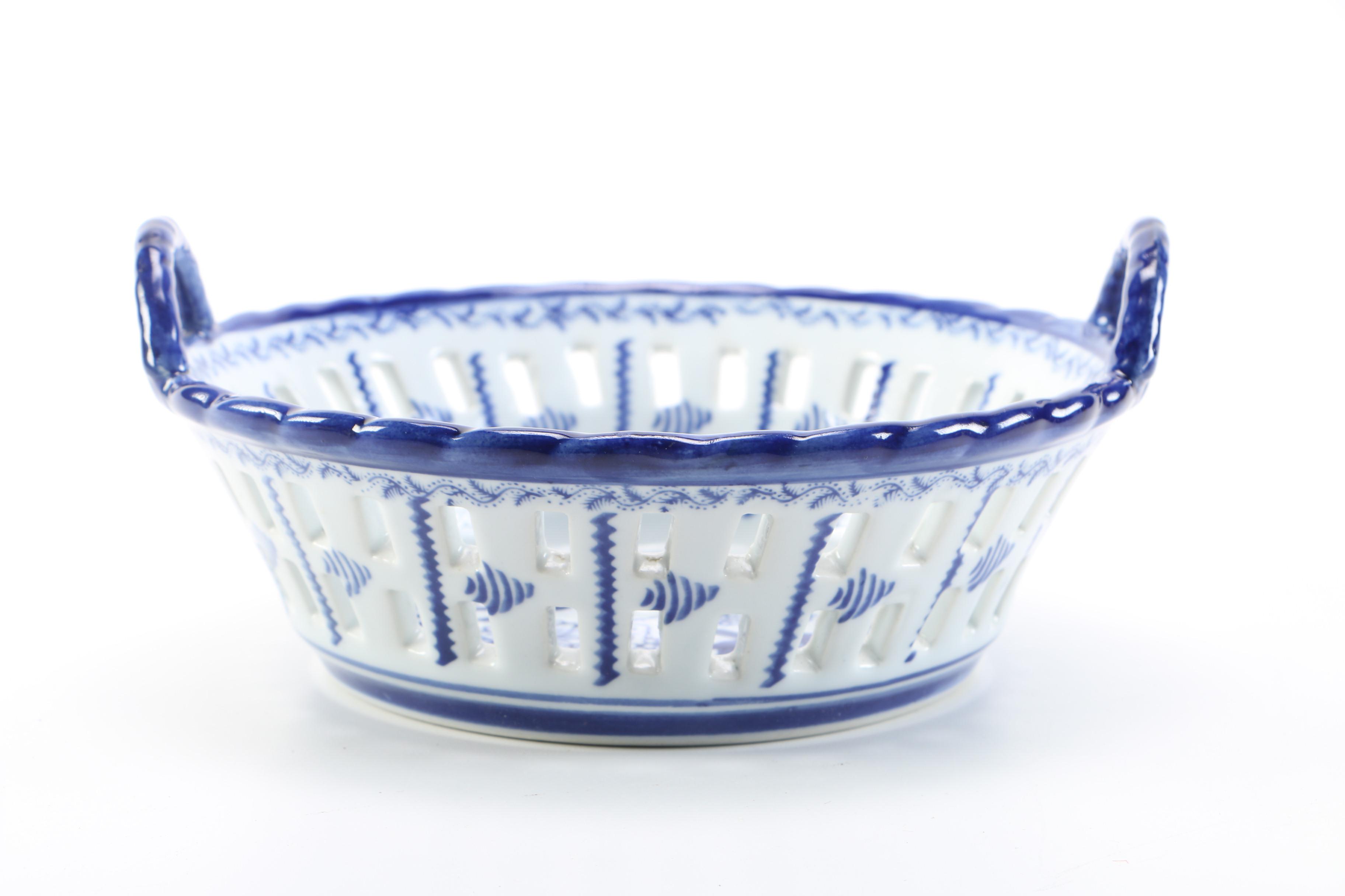 Baum Brothers Pie Cooler and Punch Bowl