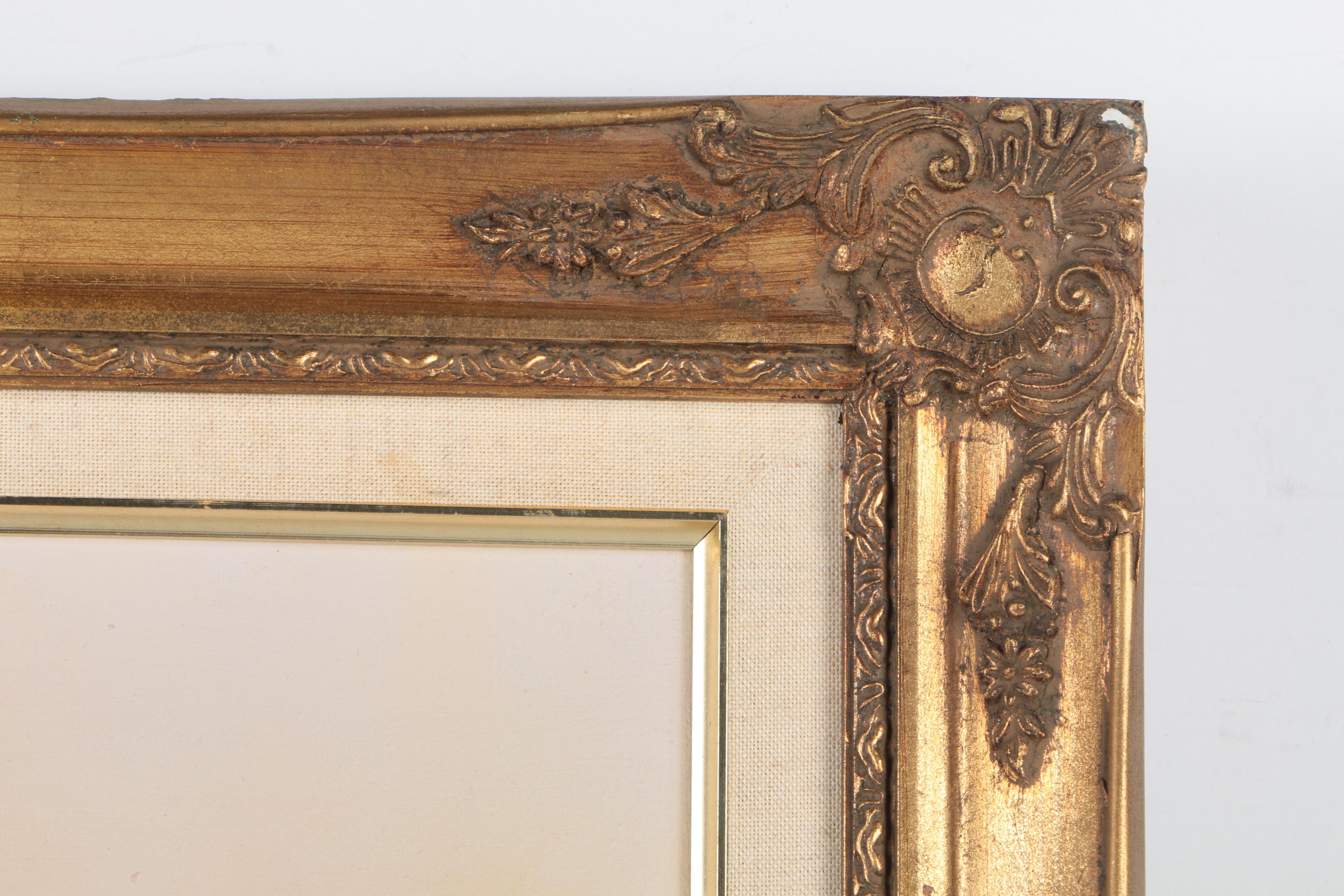 Oil Painting of a Sensuous Woman