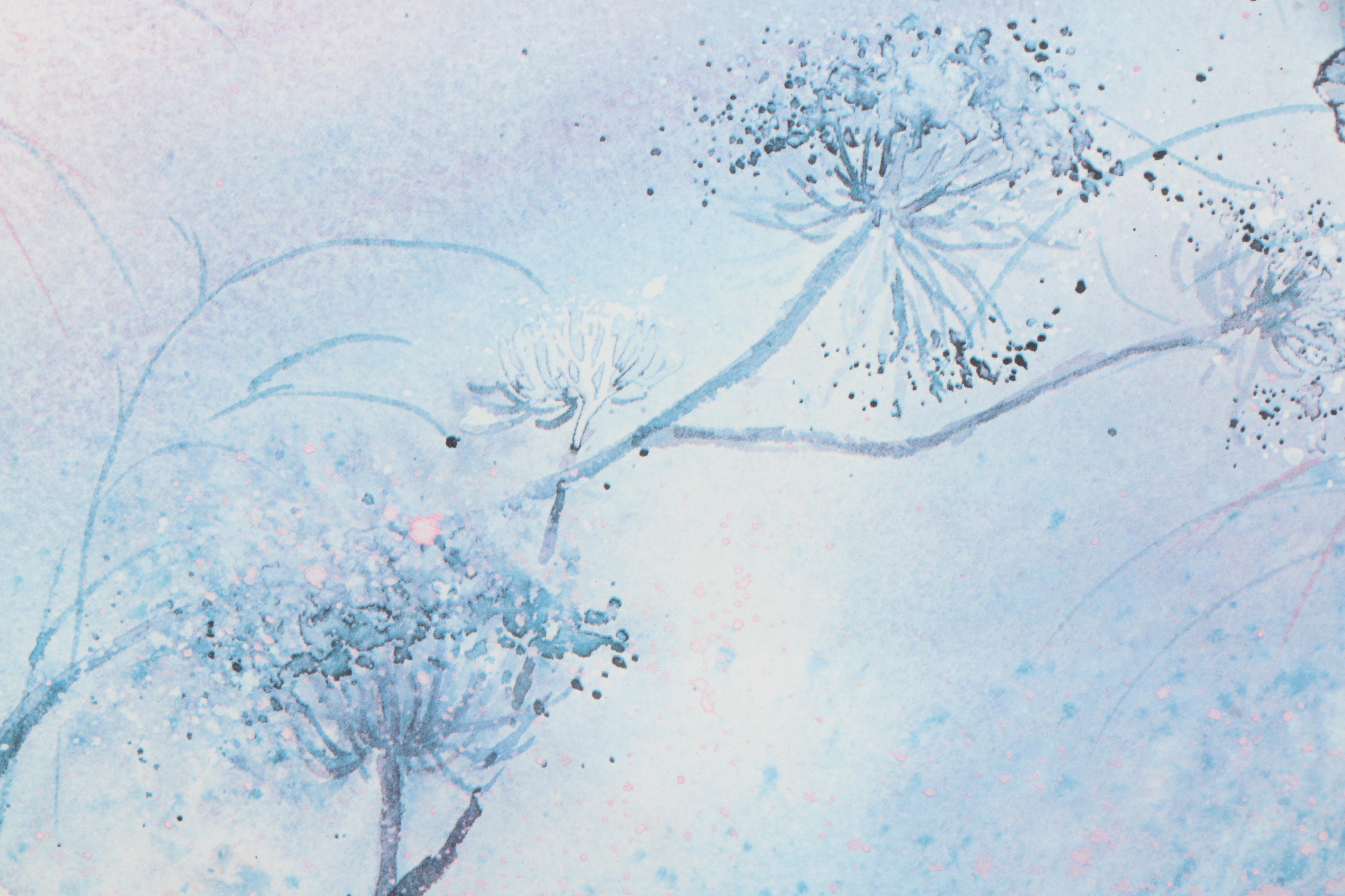 Cecilia Lin Limited Edition Offset Lithograph "Lady in Waiting"