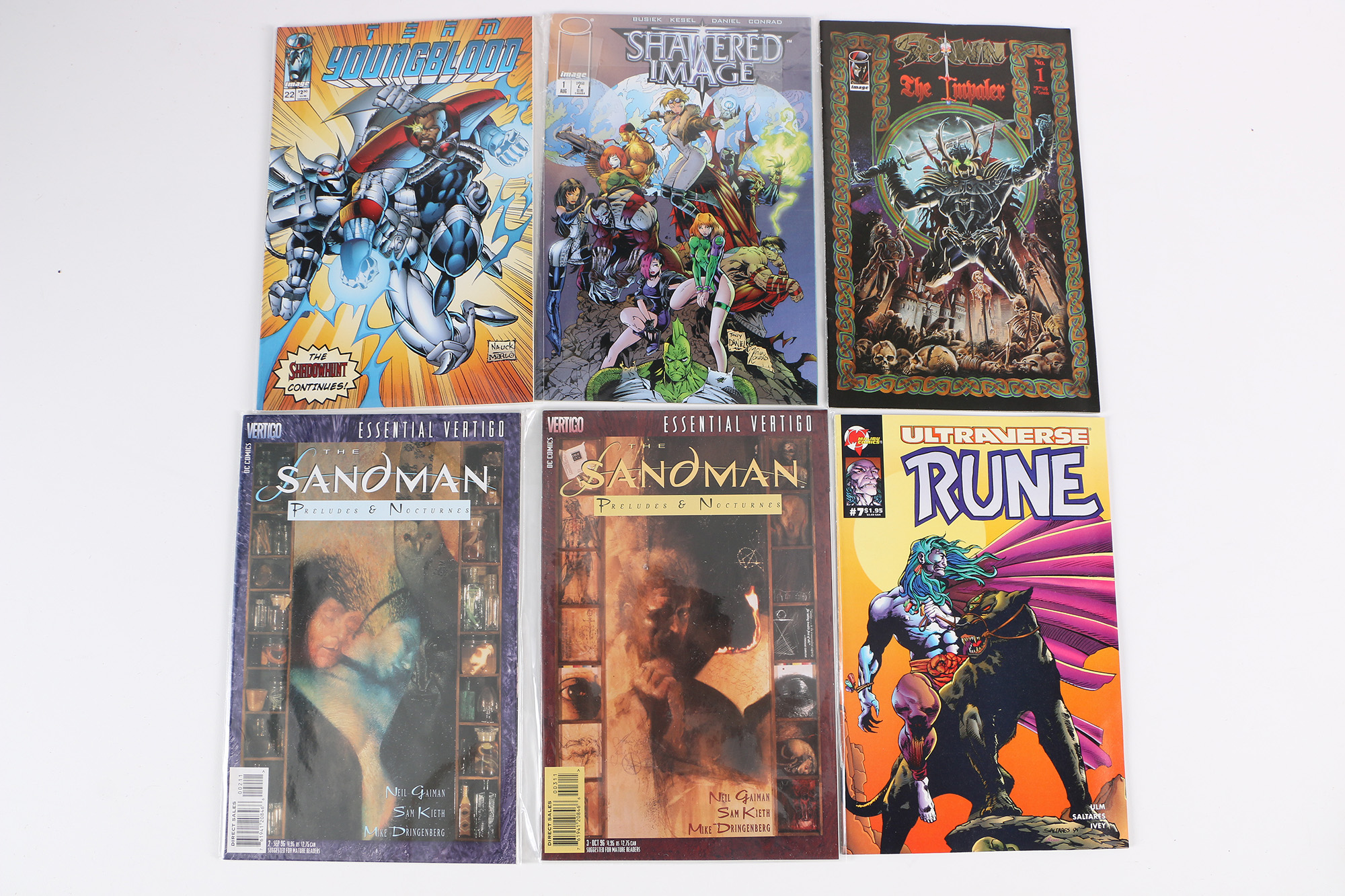 Modern Age Comic Collection Including Sandman