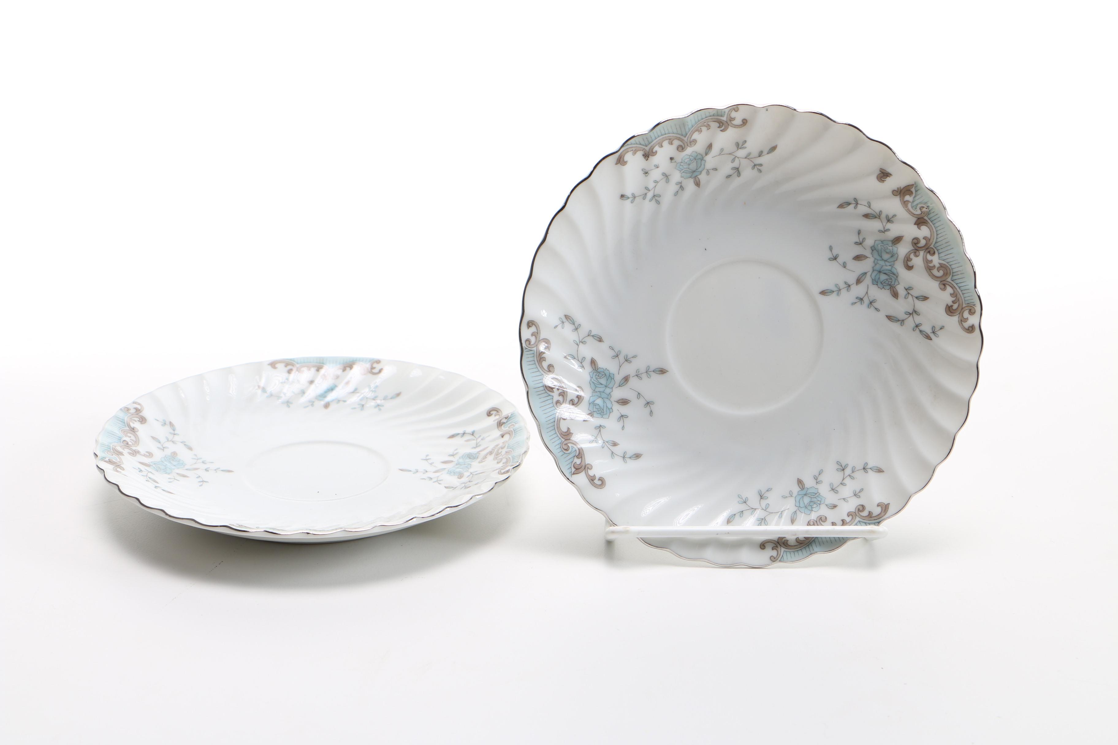 Set of Vintage Jonas Roberts Dinnerware in "Majorca" Pattern