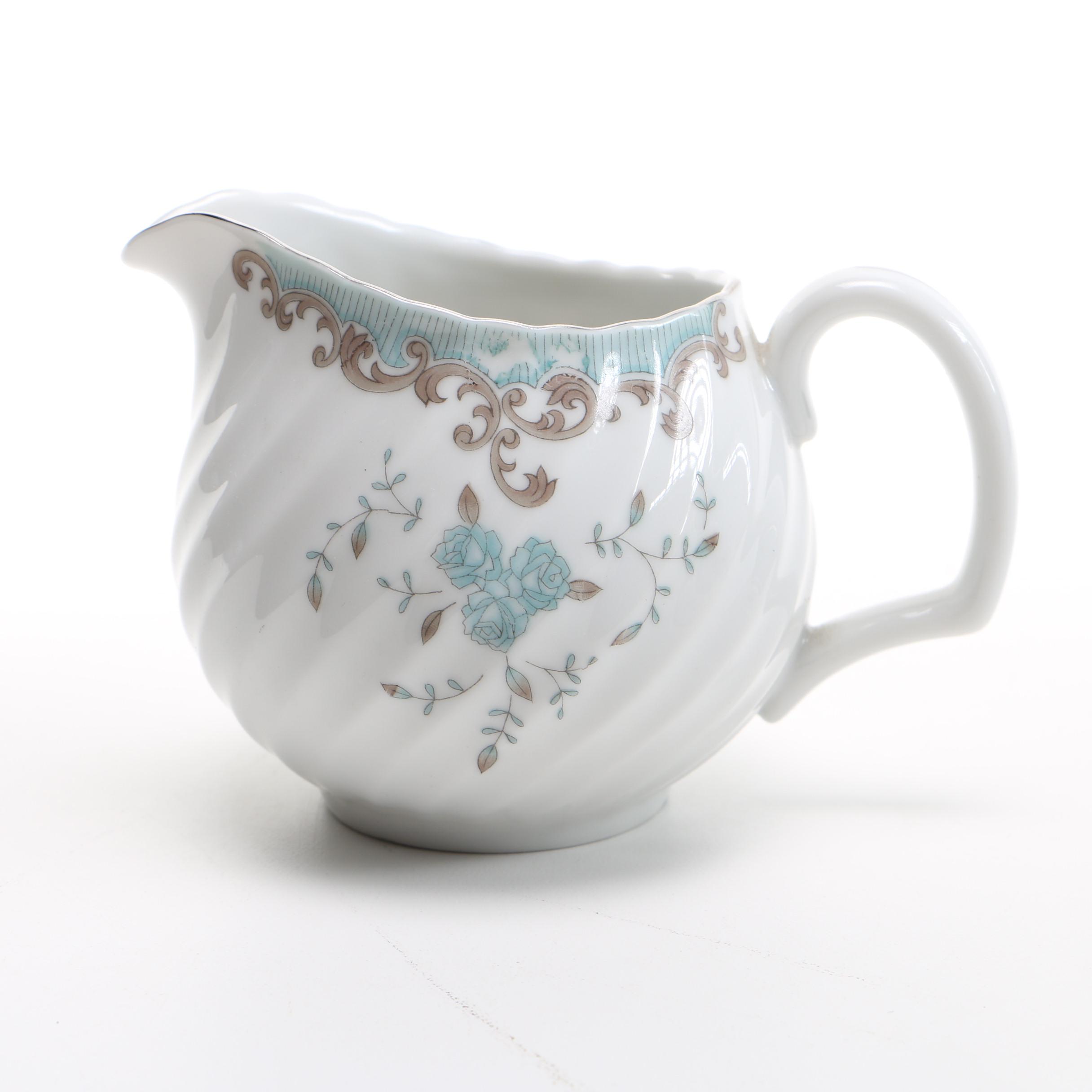 Set of Vintage Jonas Roberts Dinnerware in "Majorca" Pattern