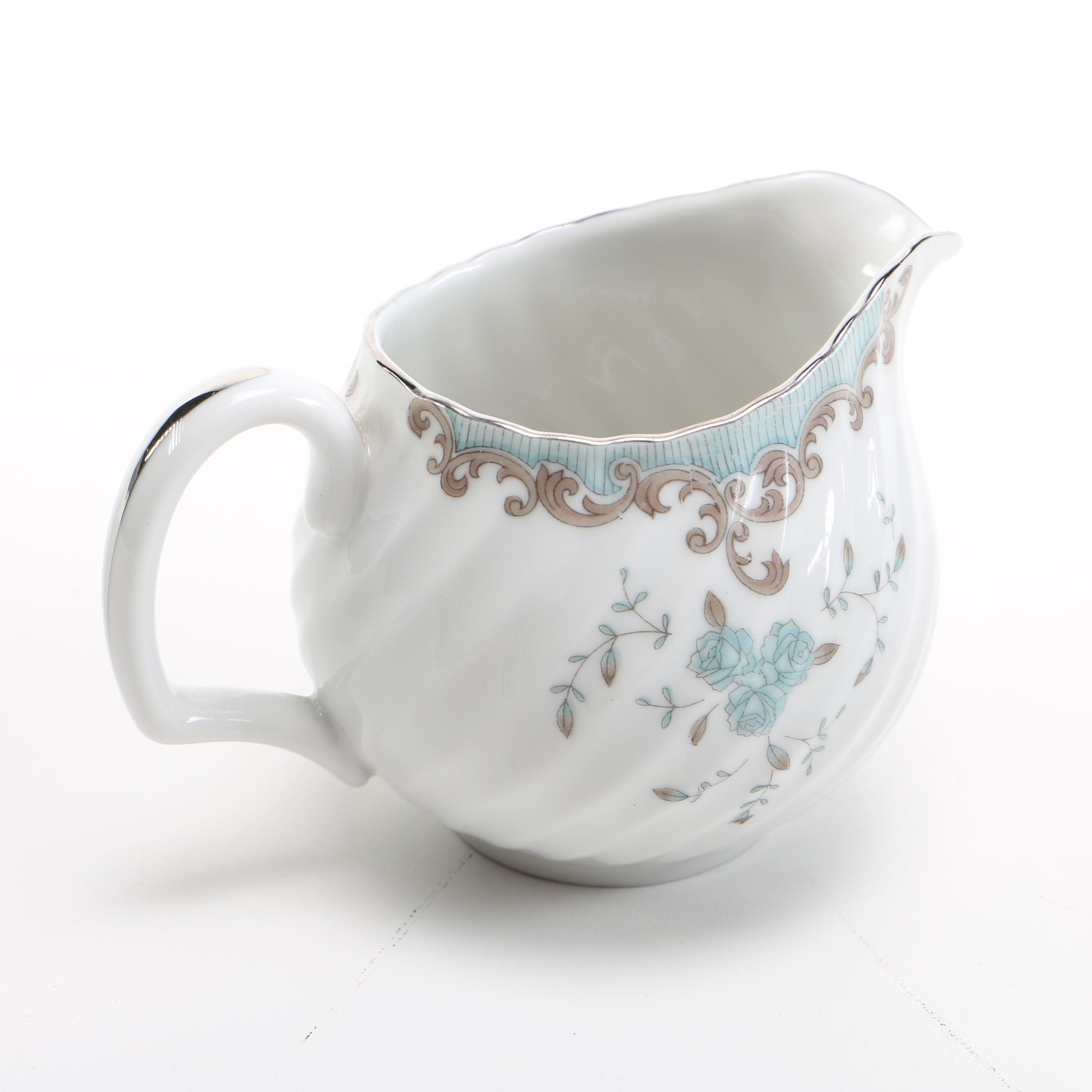 Set of Vintage Jonas Roberts Dinnerware in "Majorca" Pattern