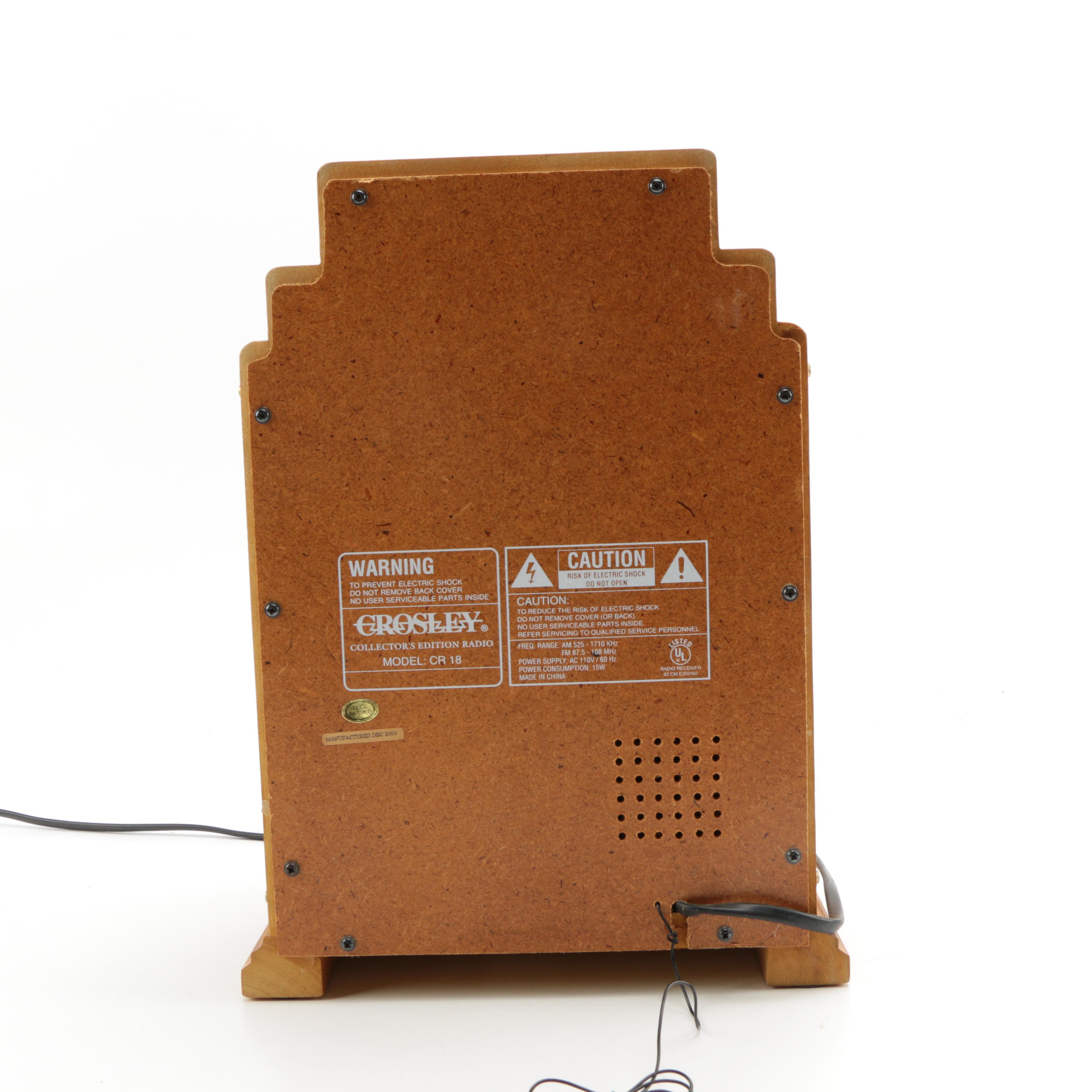 Crosley Collector's Edition Cassette Radio