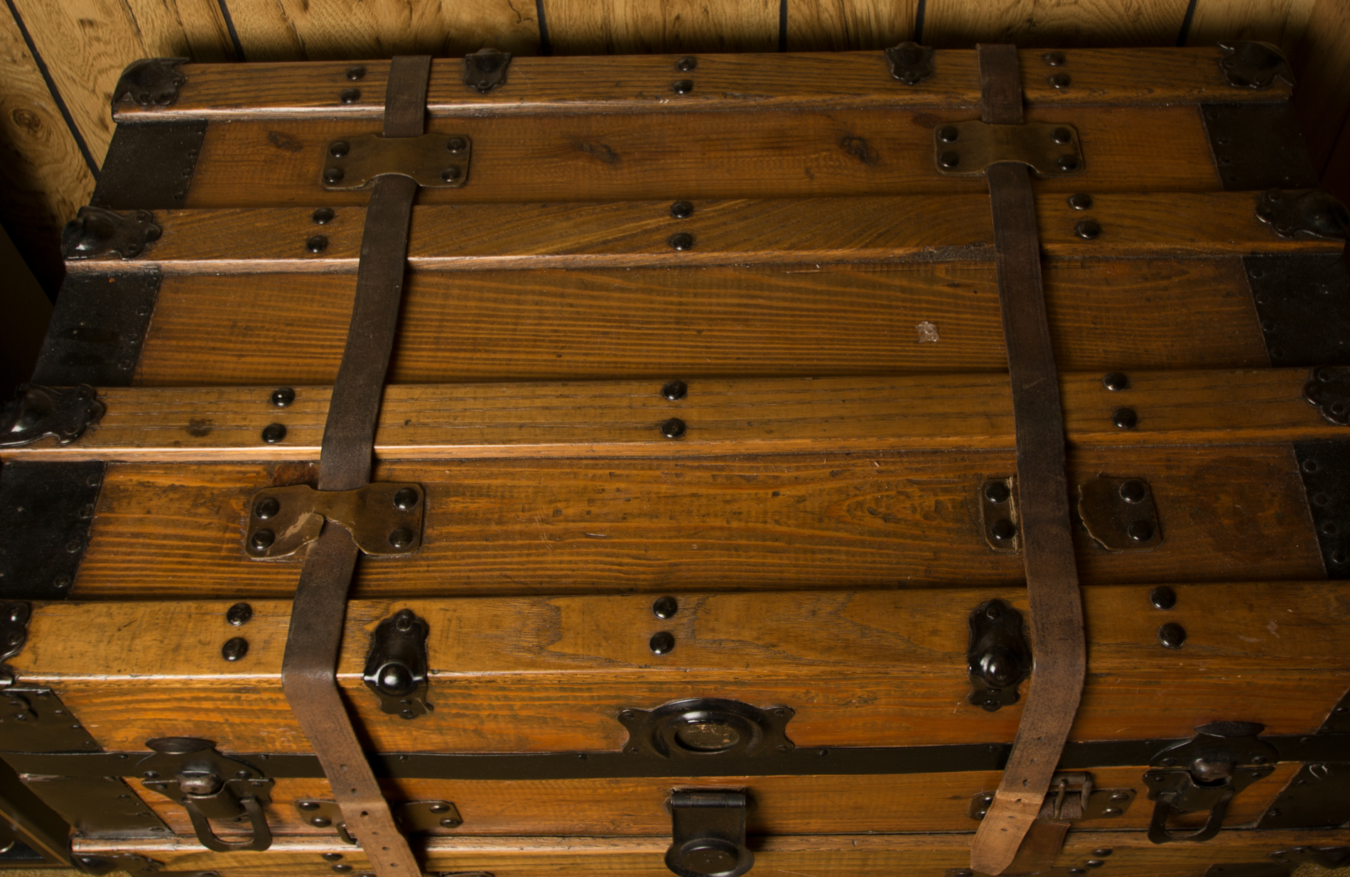 Antique Steamer Trunk