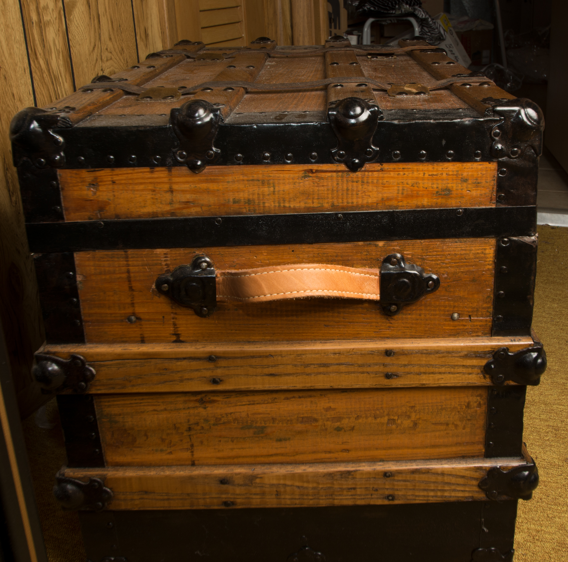 Antique Steamer Trunk