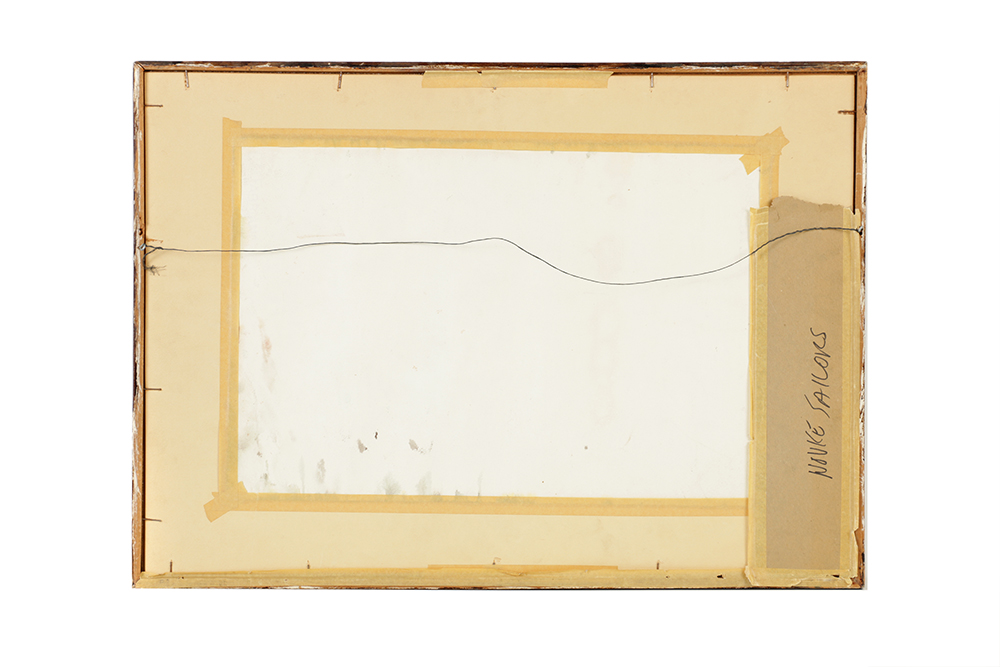 Louis Vastola Pastel Drawing on Paper Nautical Scene