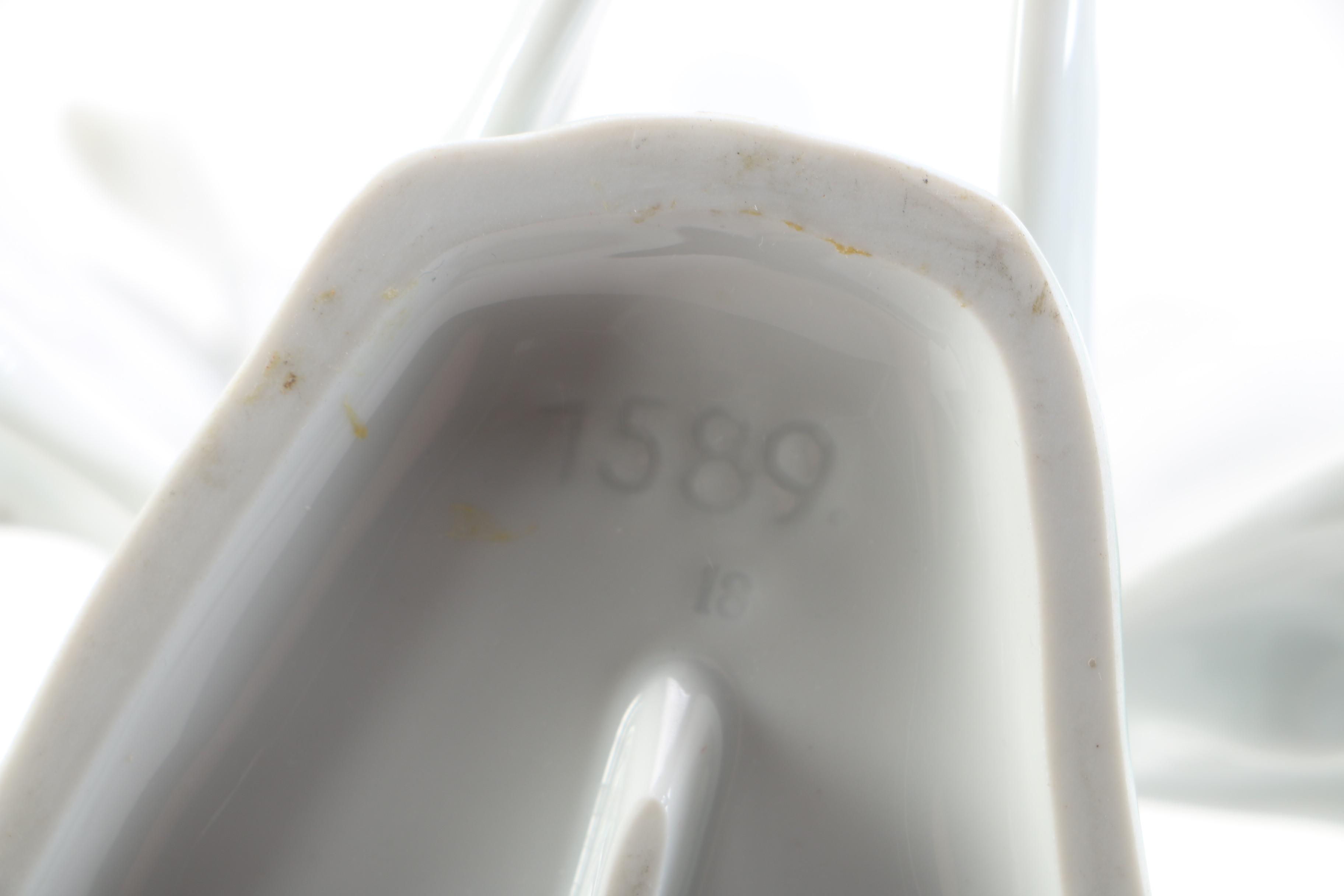 Two Rosenthal Fantail Dove Porcelain Figurines