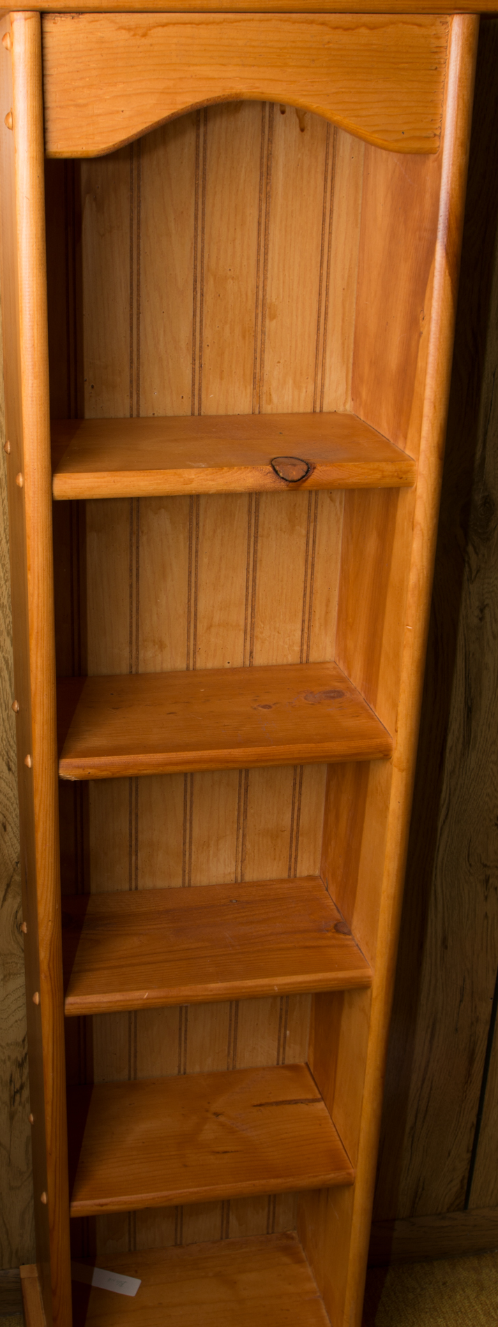 Oak "Lodge Style" Display Cabinet