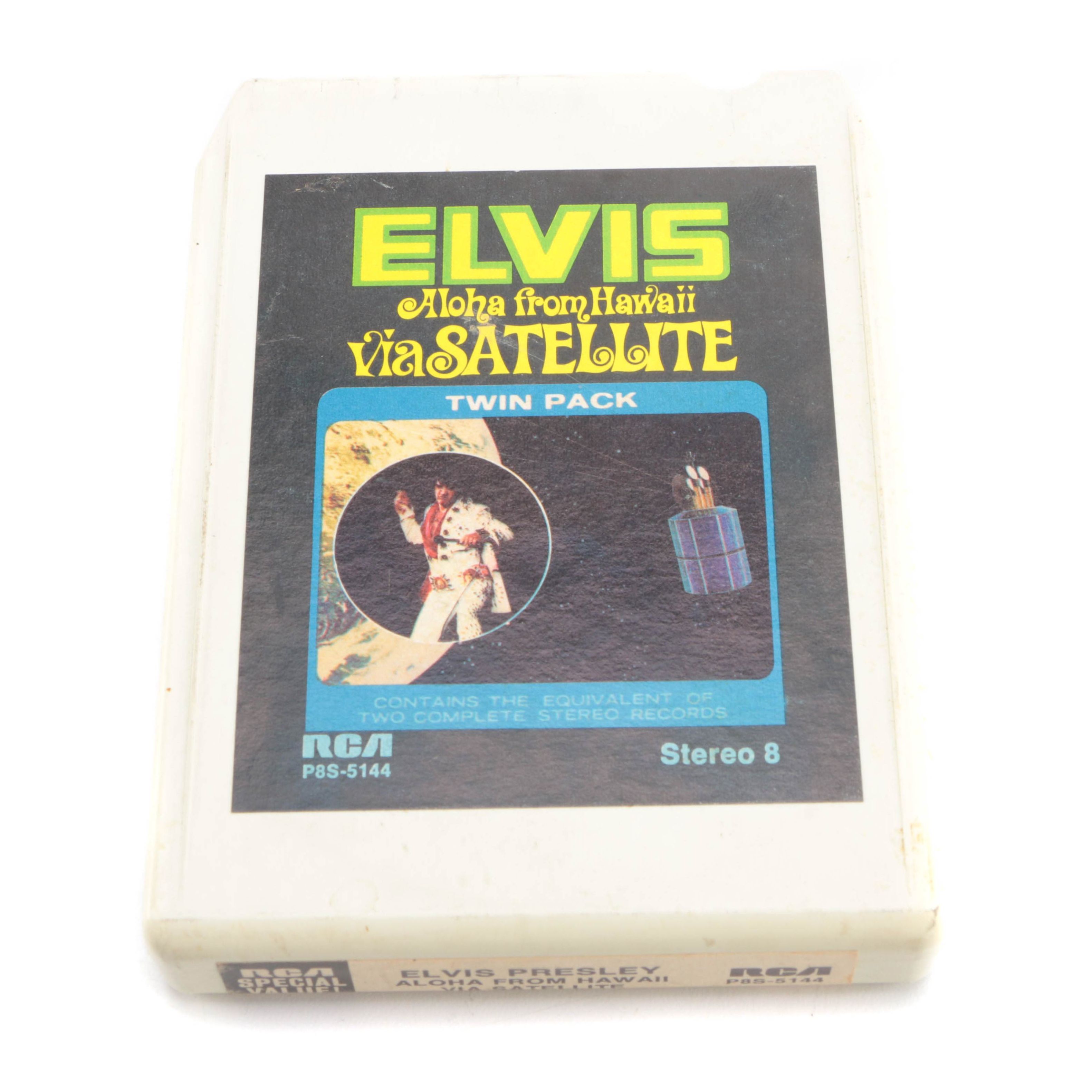 Elvis "Aloha From Hawaii Via Satellite" 8-Track Tape