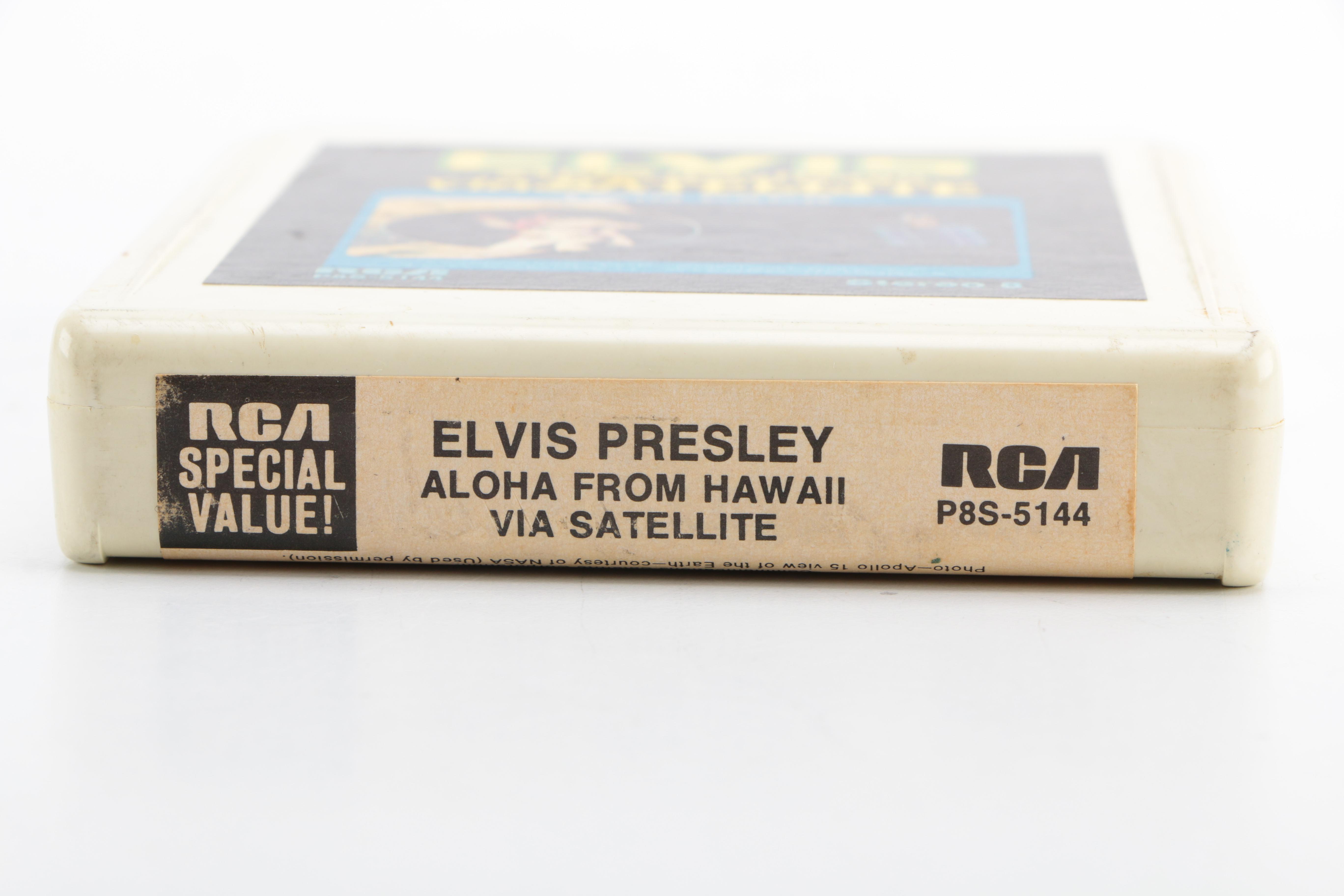 Elvis "Aloha From Hawaii Via Satellite" 8-Track Tape