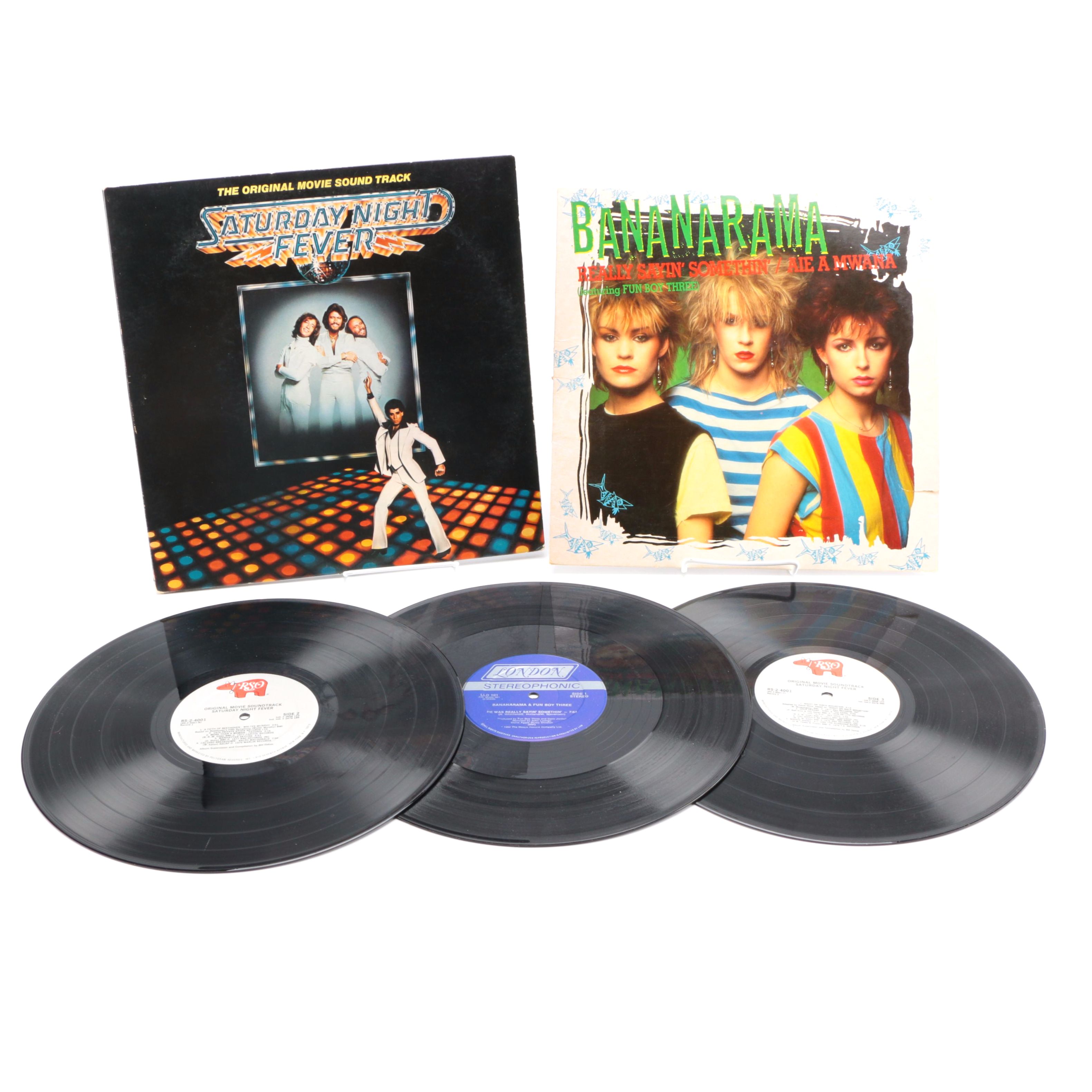 Vintage Bananarama and "Saturday Night Fever" Records