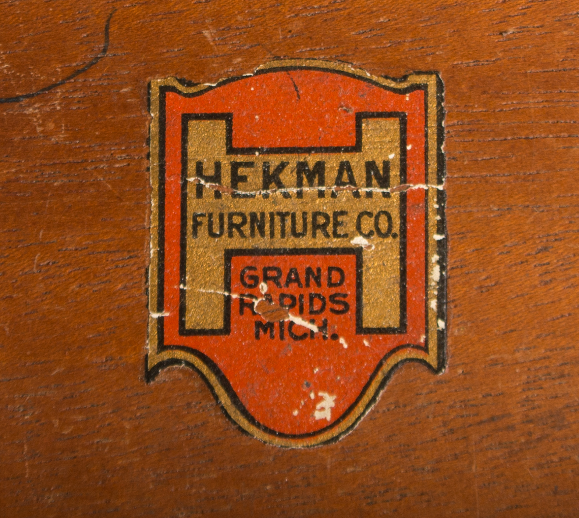 Vintage Spinet Style Writing Desk by Hekman