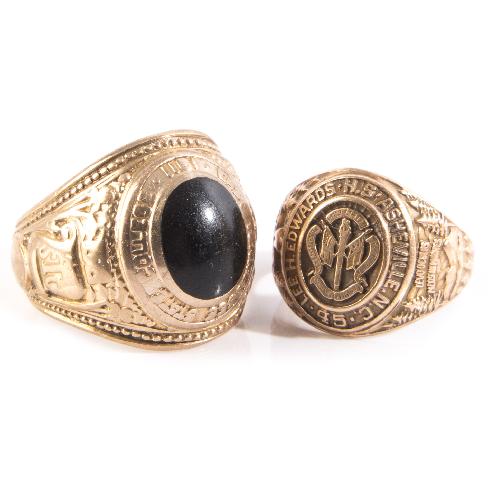 10K Yellow Gold Class Rings