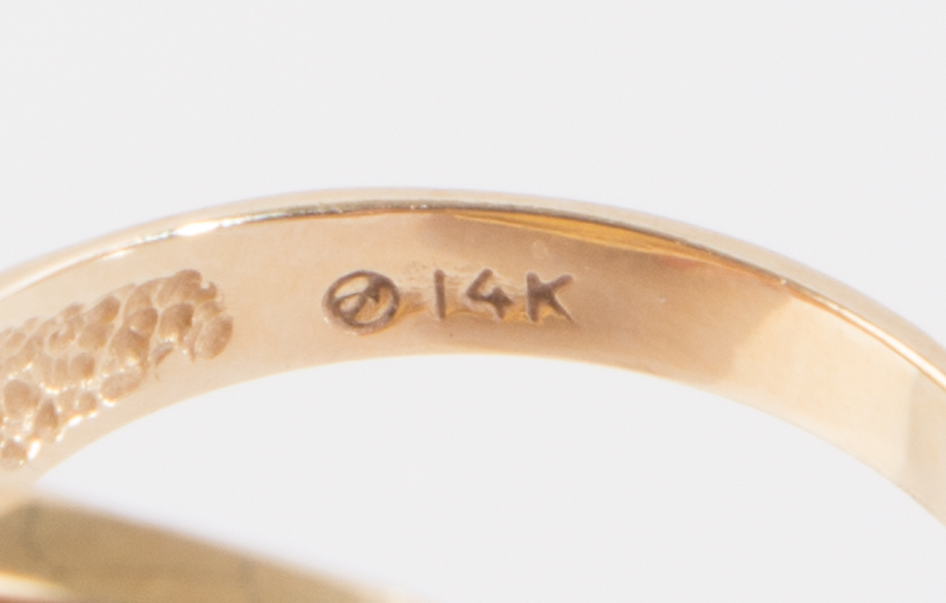 14k Yellow Gold Ring Set With 5 Yuan Gold Panda Coin