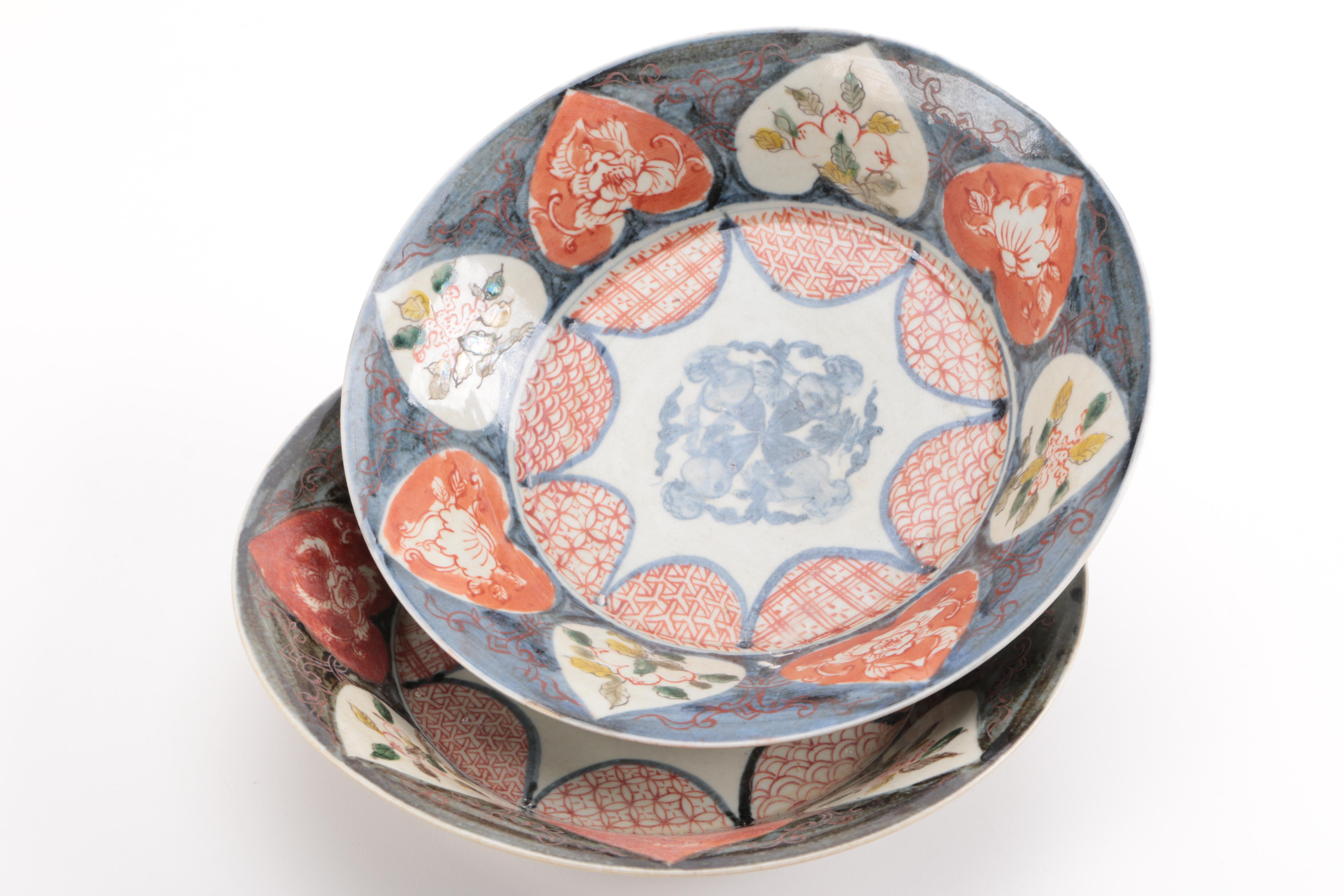 Japanese Style Imari and Mottahedeh Tableware