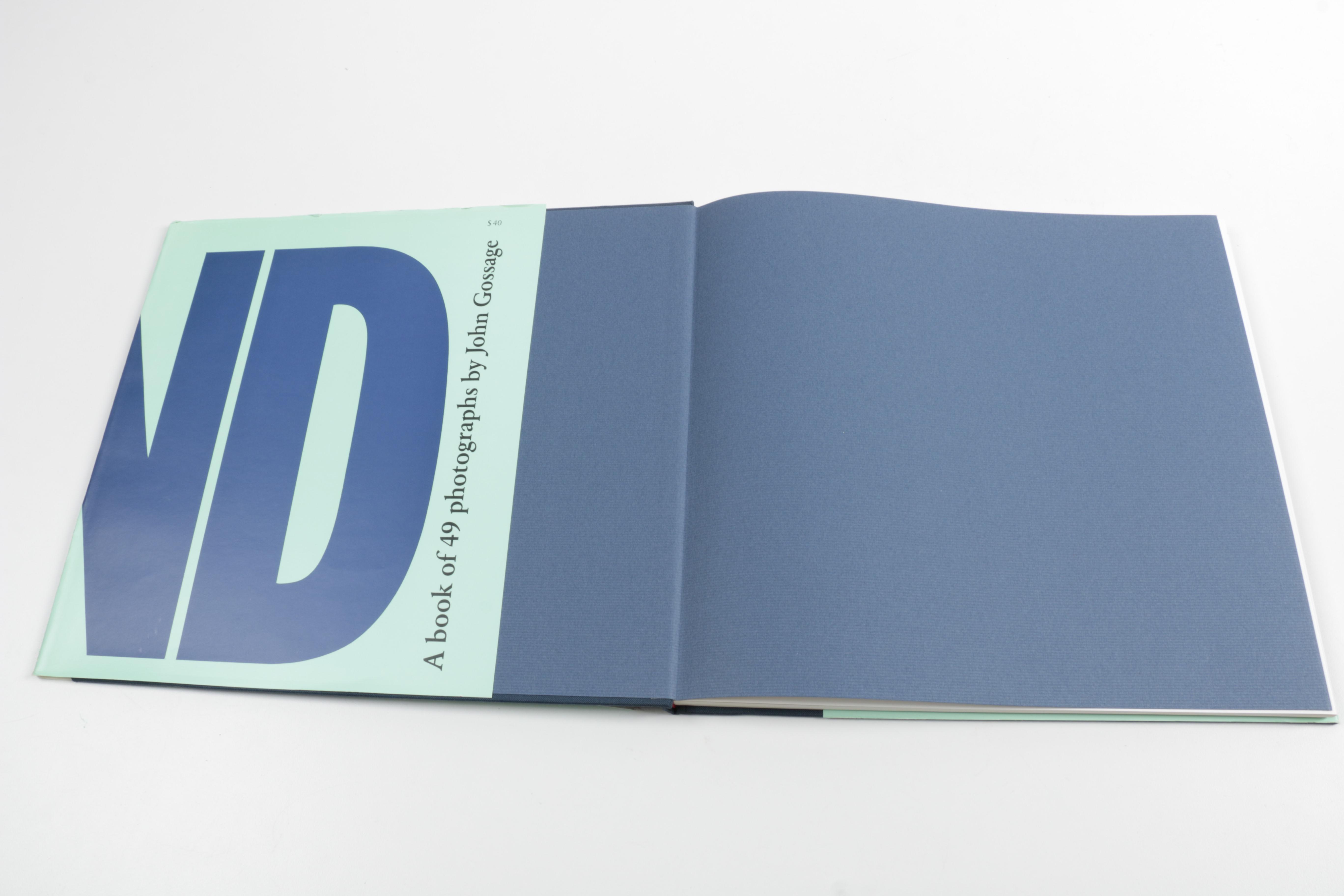 1985 Signed First Edition "The Pond" by John Gossage