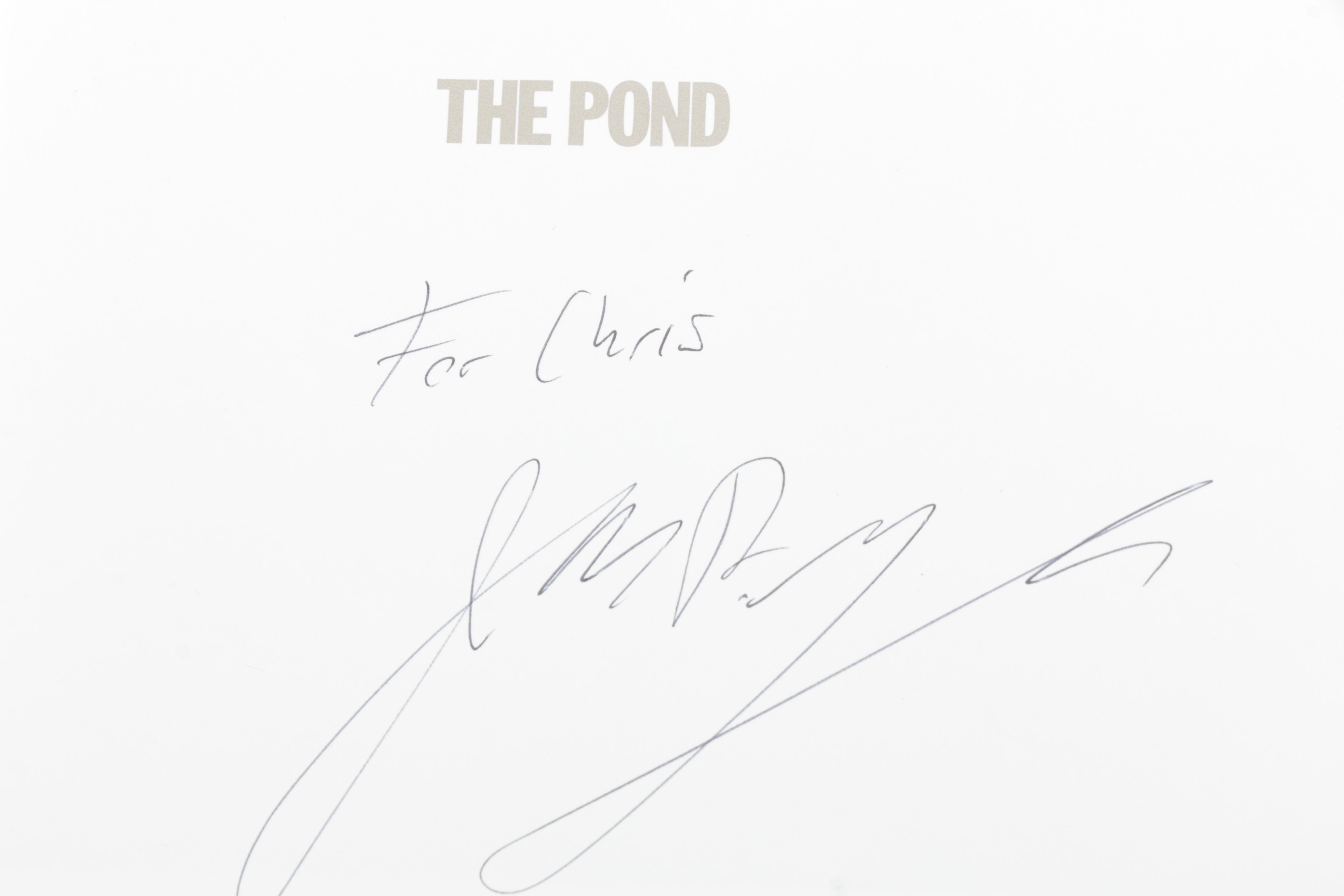 1985 Signed First Edition "The Pond" by John Gossage
