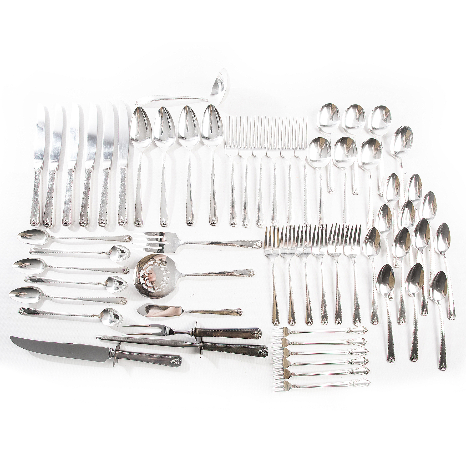 Prestige "Bordeaux" Place Settings for Six including Serving Pieces