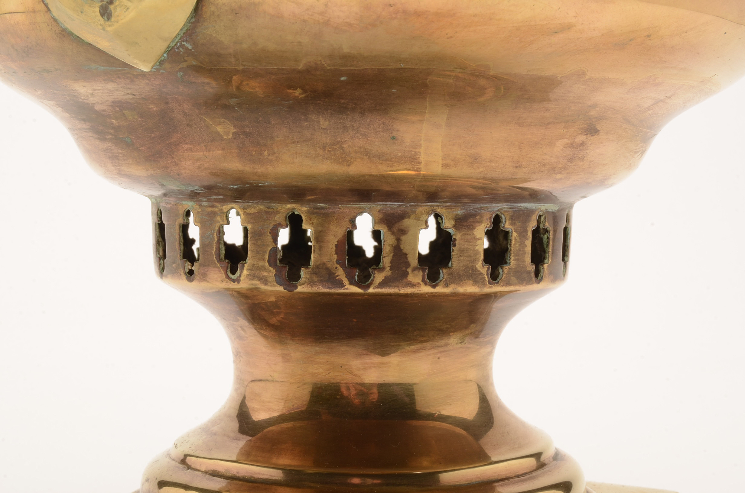 Antique Russian Brass Samovar