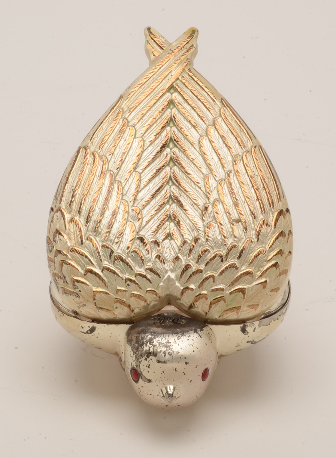 Rare Salvador Dali "Bird-in-Hand" Compact by Elgin American