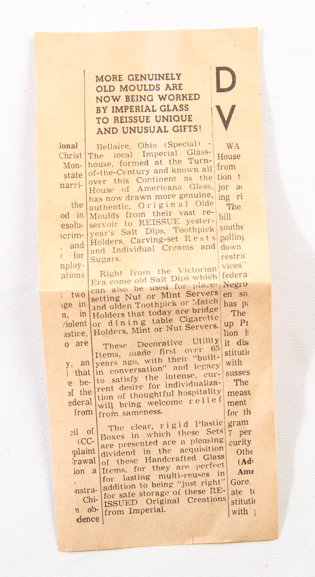 International Glass Knife Rests