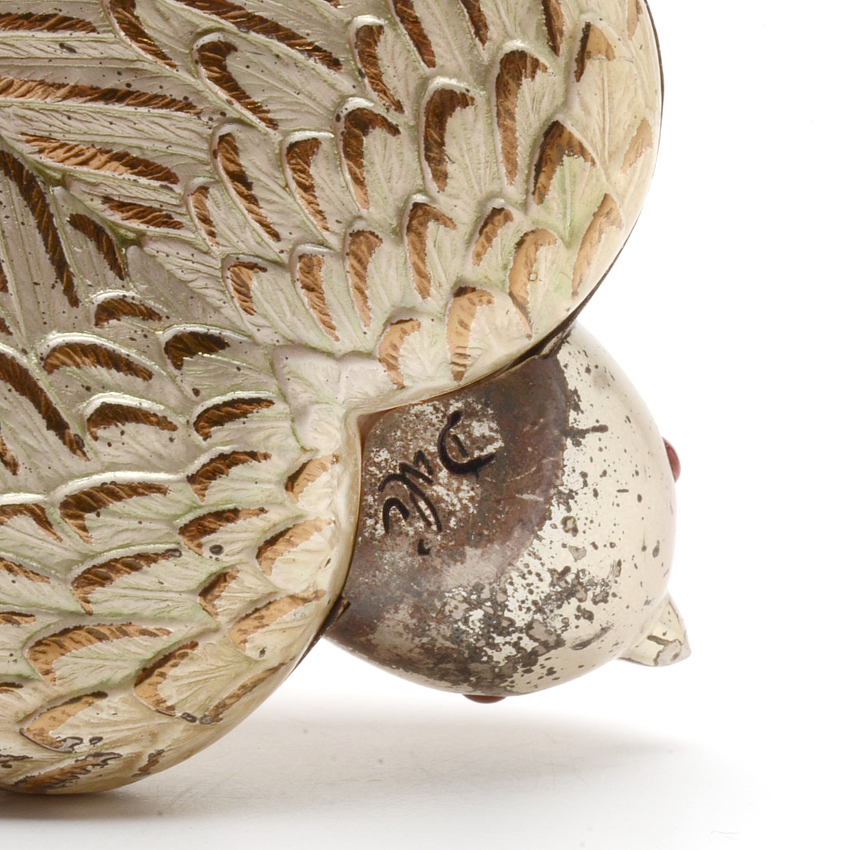 Rare Salvador Dali "Bird-in-Hand" Compact by Elgin American