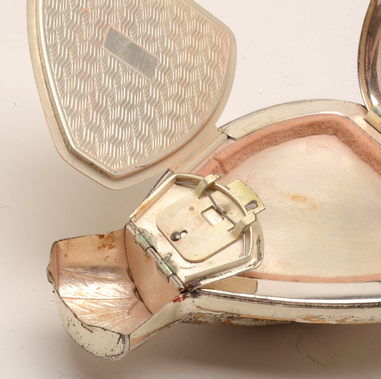 Rare Salvador Dali "Bird-in-Hand" Compact by Elgin American